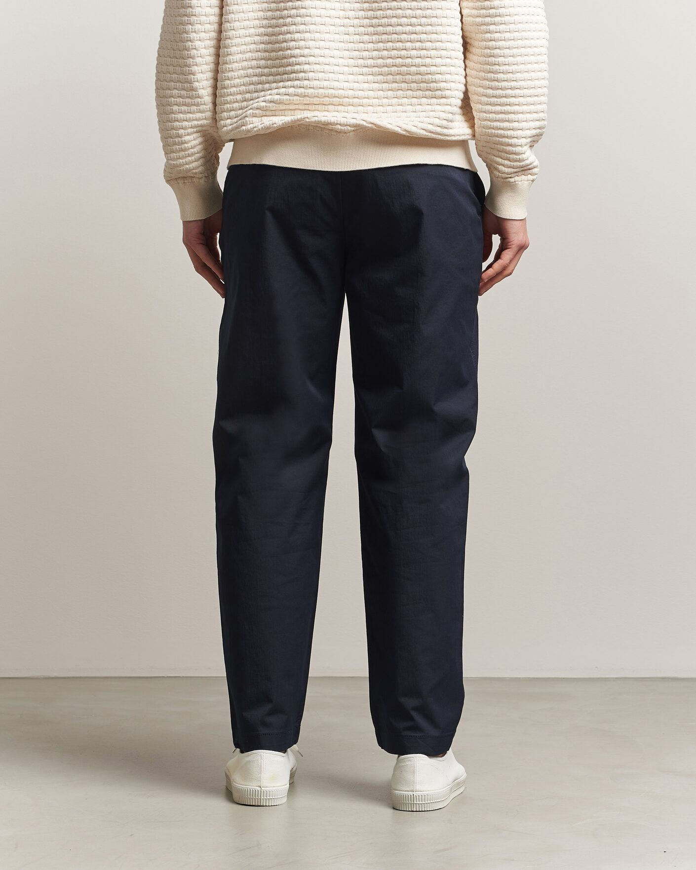 Mies | Housut | BOSS ORANGE | Cotton Chinos Dark Blue