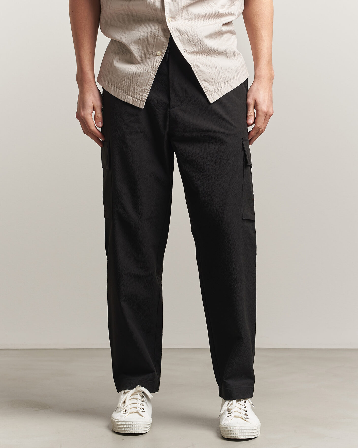 Mies | Housut | BOSS ORANGE | Sracky Cargo Pants Black