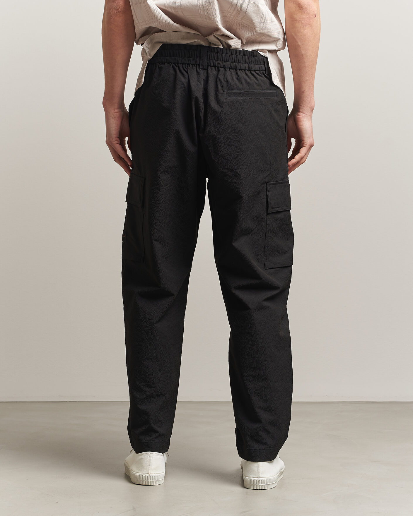 Mies | Housut | BOSS ORANGE | Sracky Cargo Pants Black