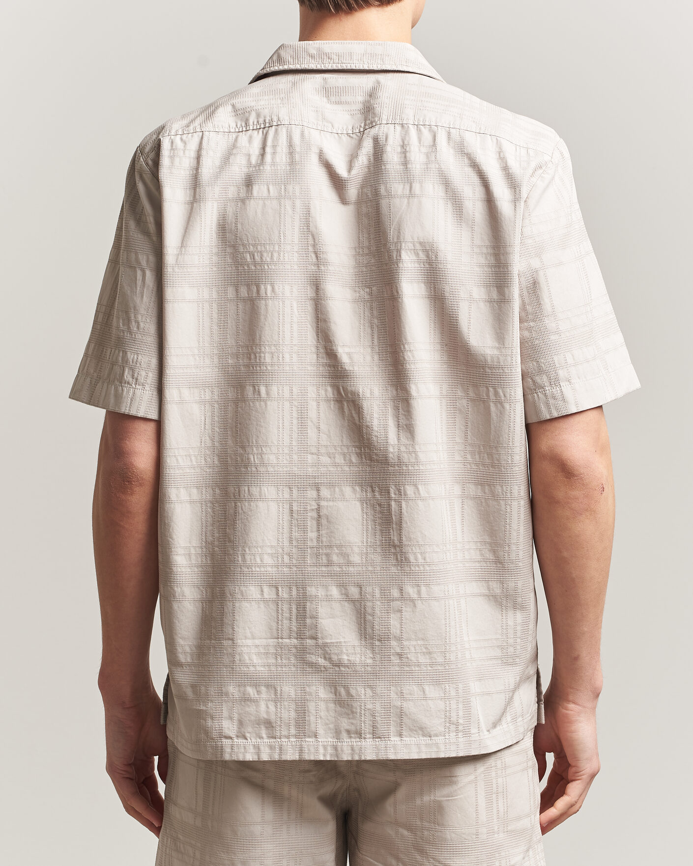 Mies | Kauluspaidat | BOSS ORANGE | Rayer Cotton Resort Shirt Beige
