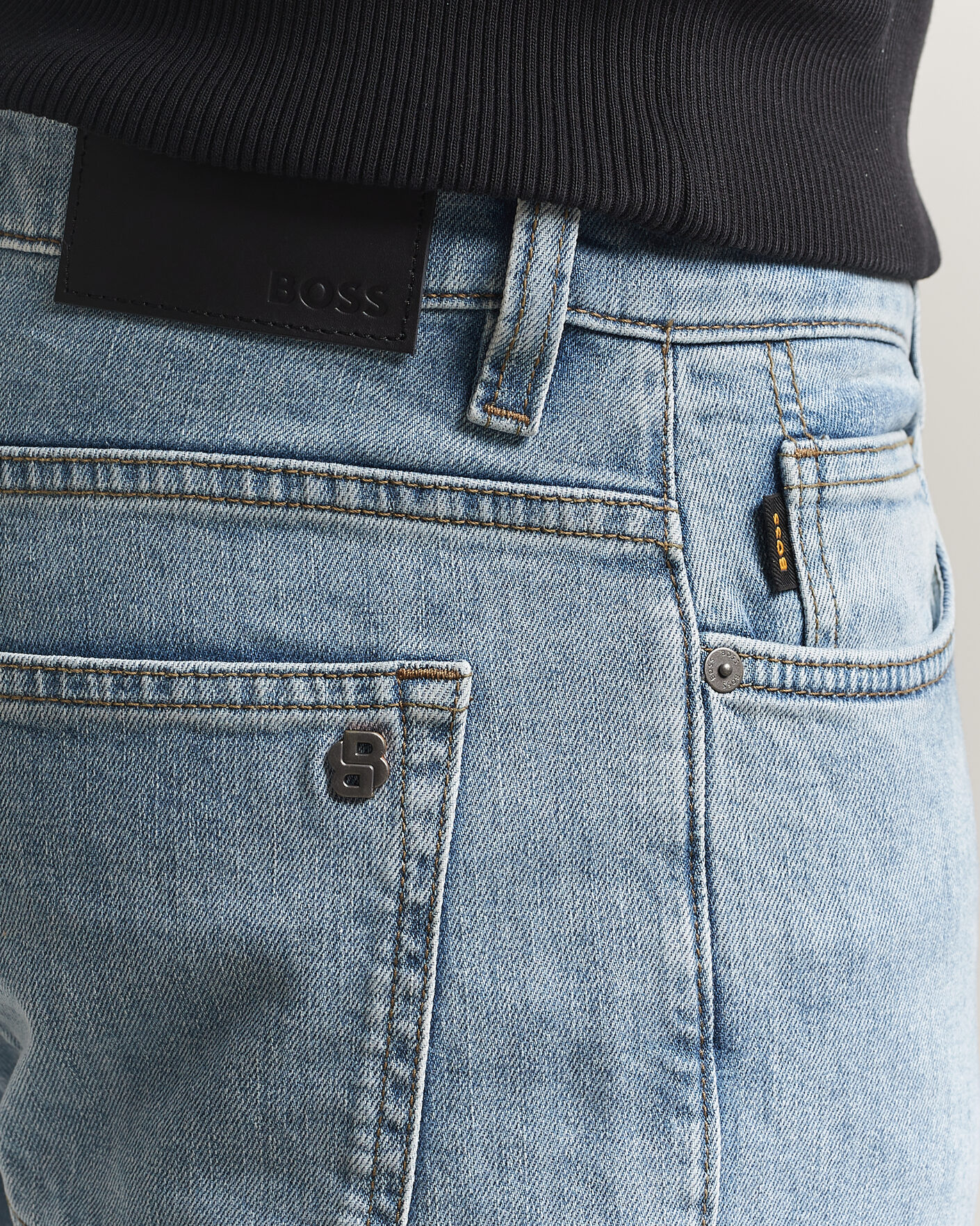 Mies | Farkut | BOSS ORANGE | Delaware Jeans Light Blue