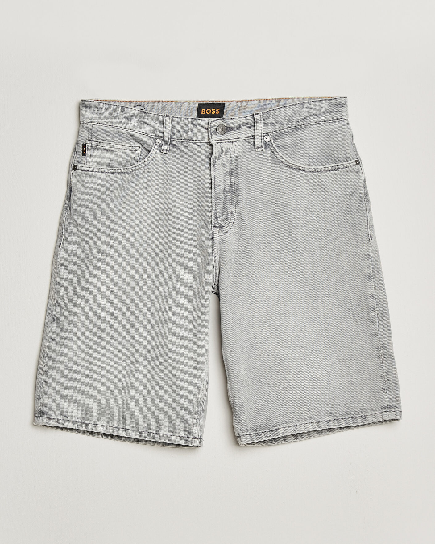 Mies | Shortsit | BOSS ORANGE | Atacama Denim Shorts Medium Grey