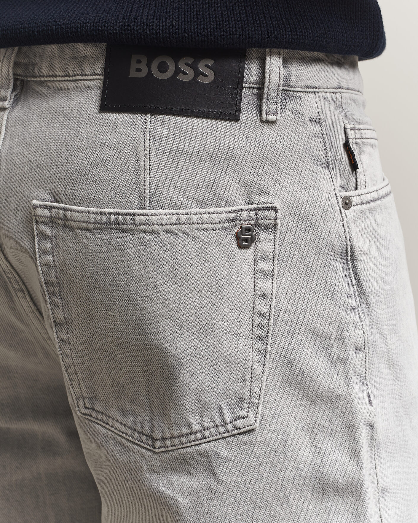 Mies | Shortsit | BOSS ORANGE | Atacama Denim Shorts Medium Grey