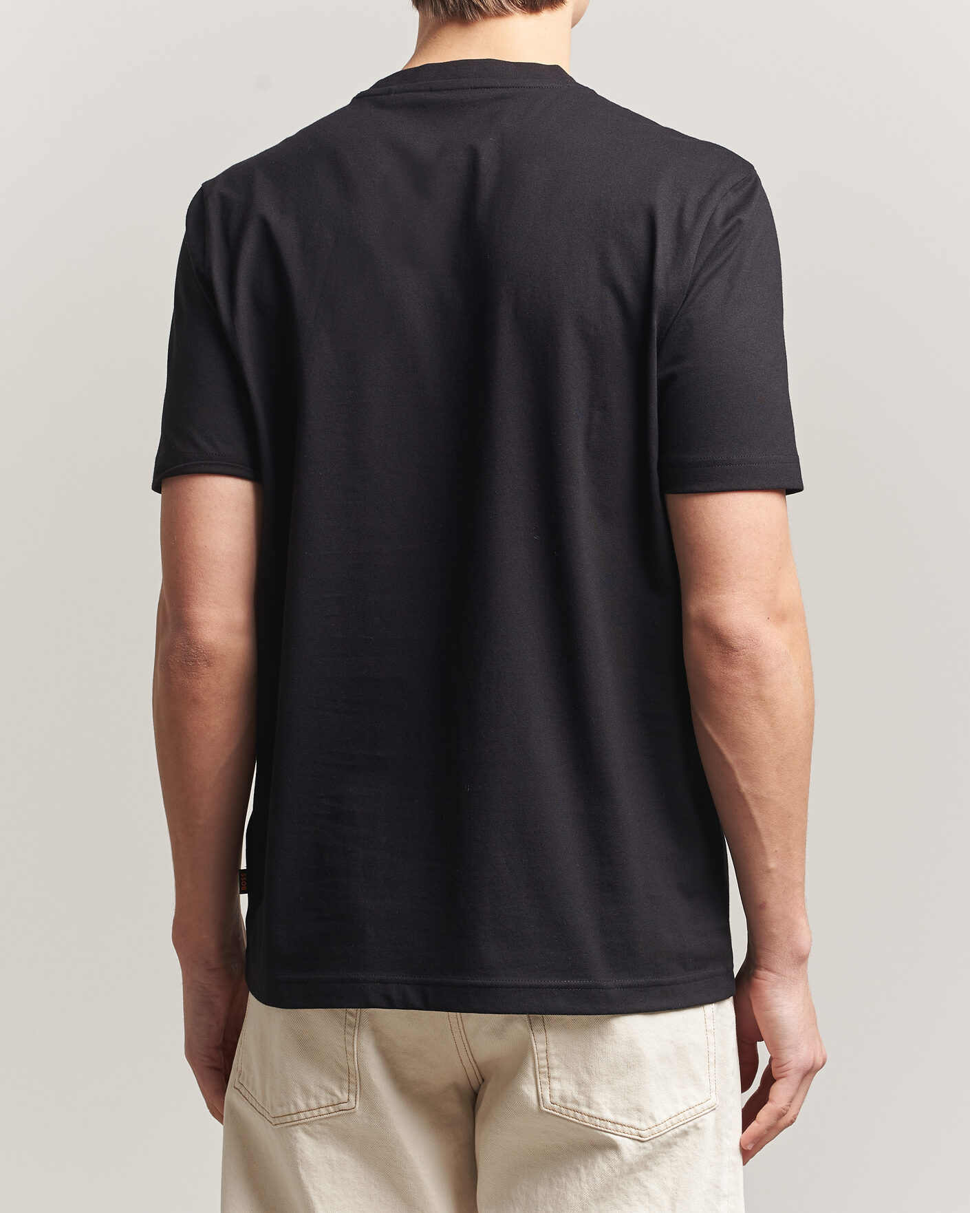 Mies | T-paidat | BOSS ORANGE | DJ Printed Crew Neck T-Shirt Black