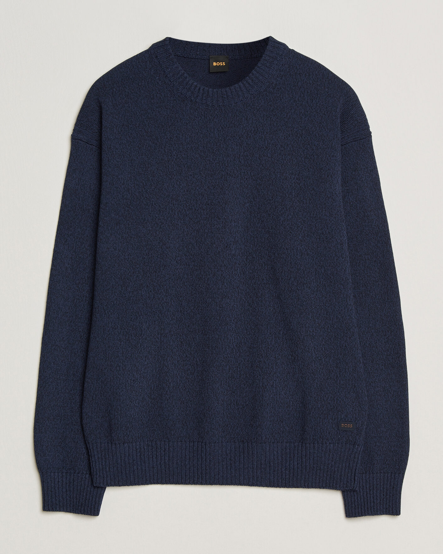 Mies | Puserot | BOSS ORANGE | Kerlino Knitted Sweater Dark Blue