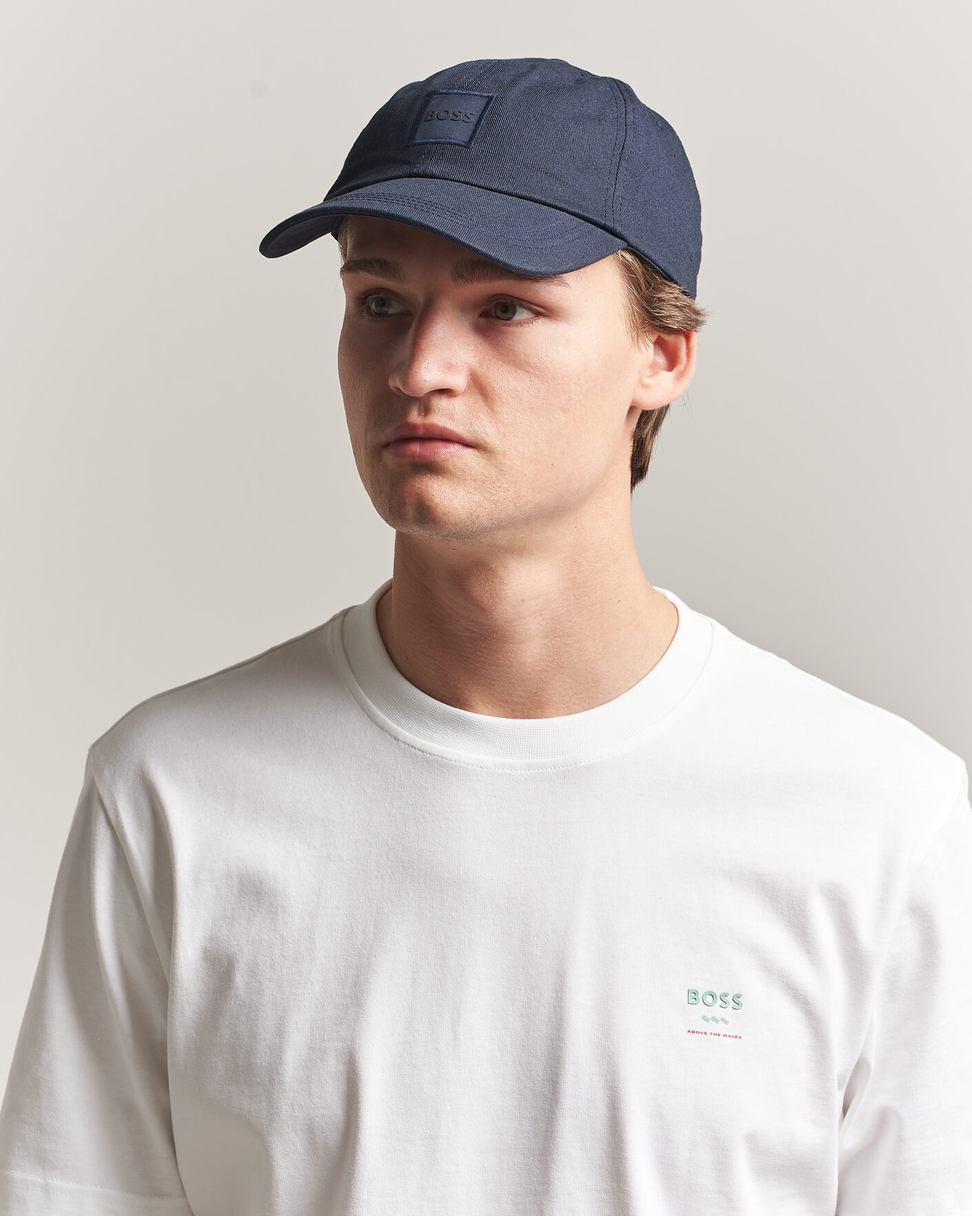 Mies | Päähineet | BOSS ORANGE | Derrel Logo Cap Dark Blue