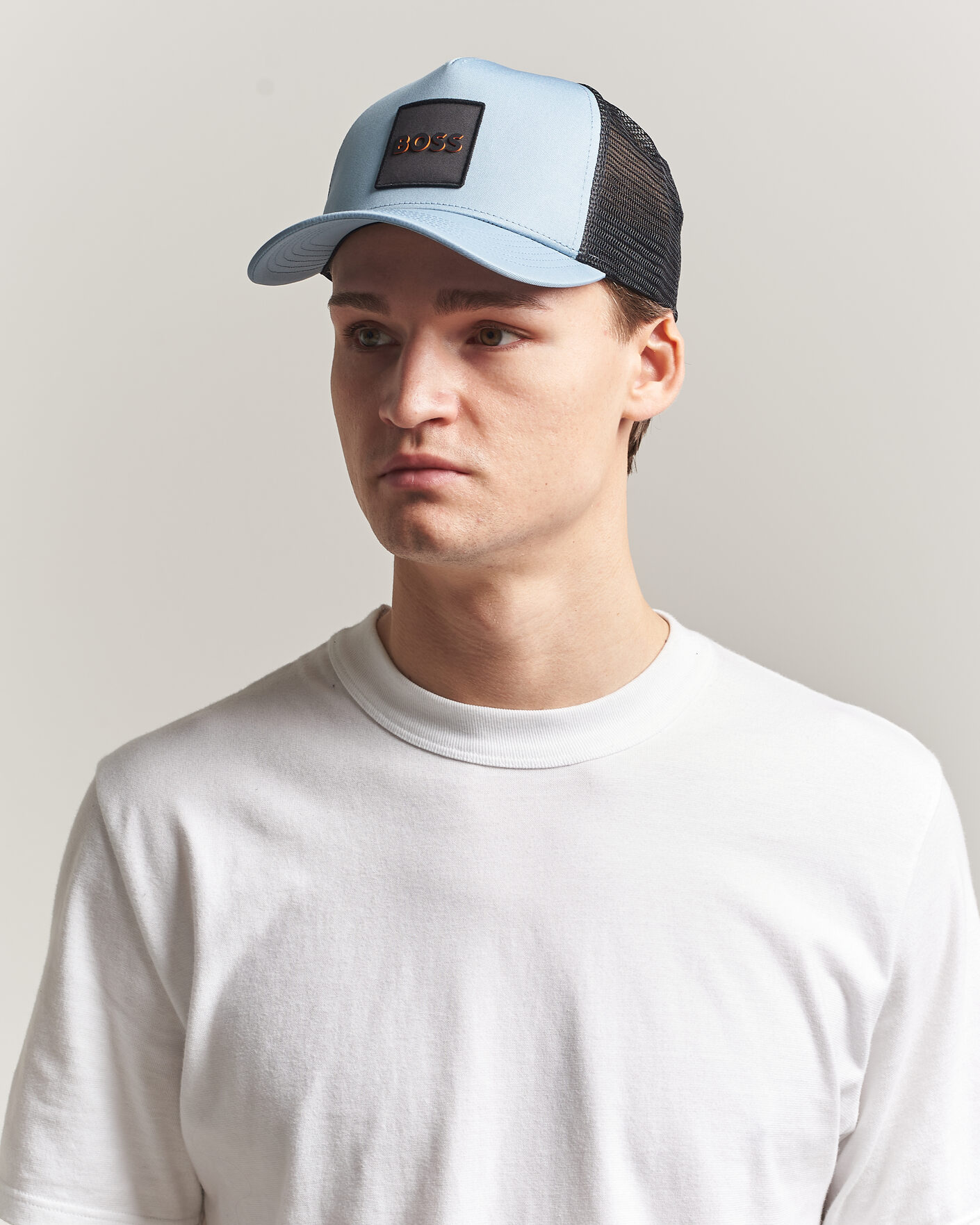 Mies | Päähineet | BOSS ORANGE | Elliot Trucker Cap Light Blue