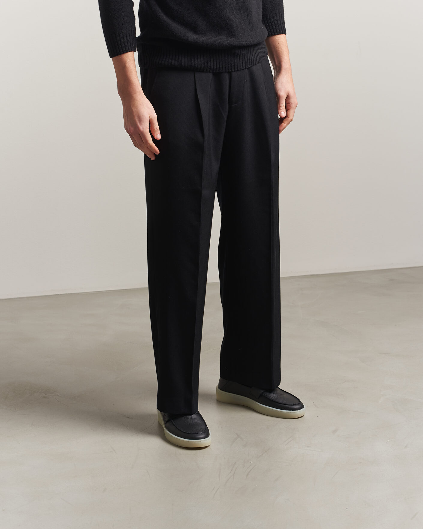 Mies | Loaferit | BOSS BLACK | Randal Leather Loafer Black