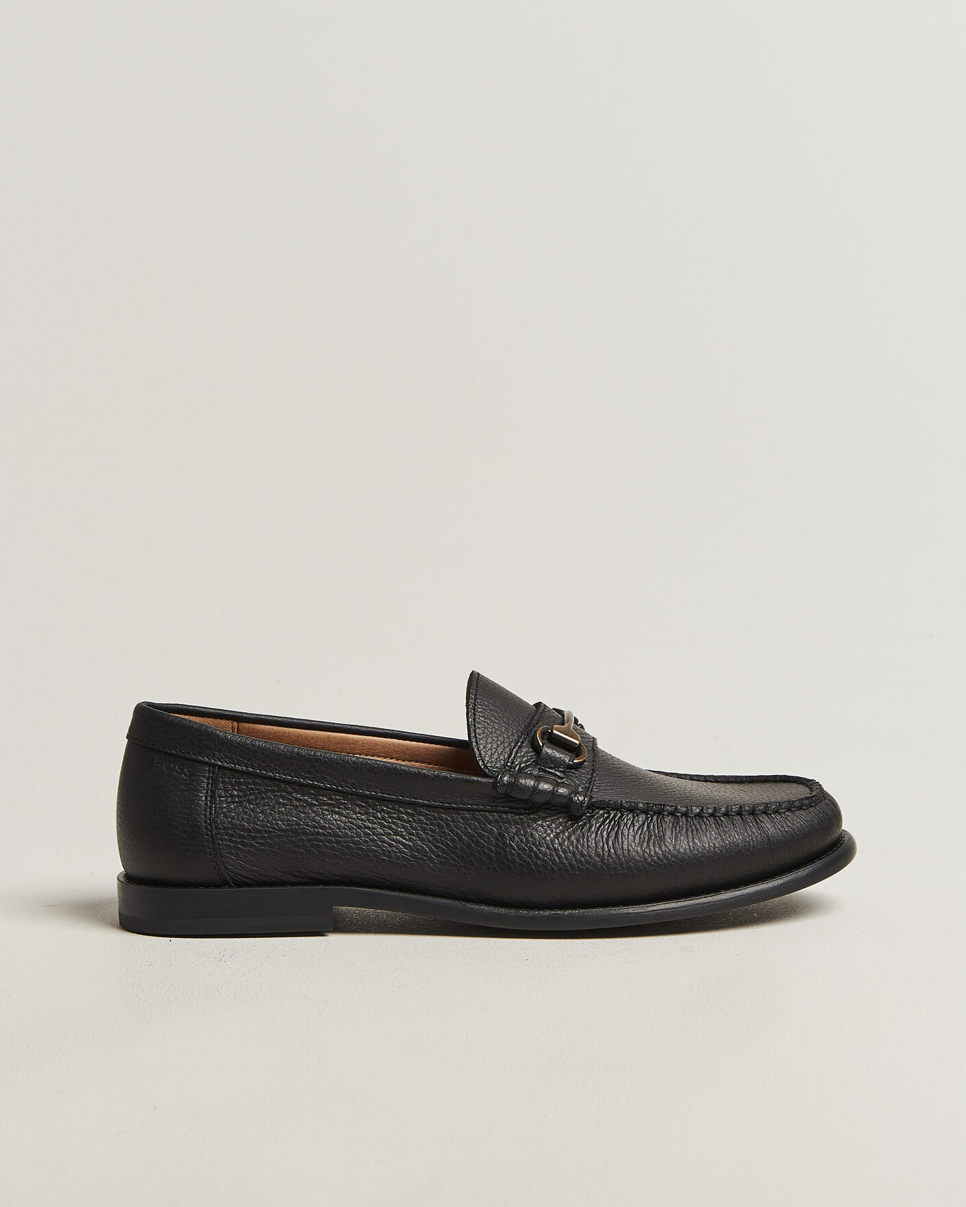 Mies | Loaferit | BOSS BLACK | Tevan Leather Moccasin Black