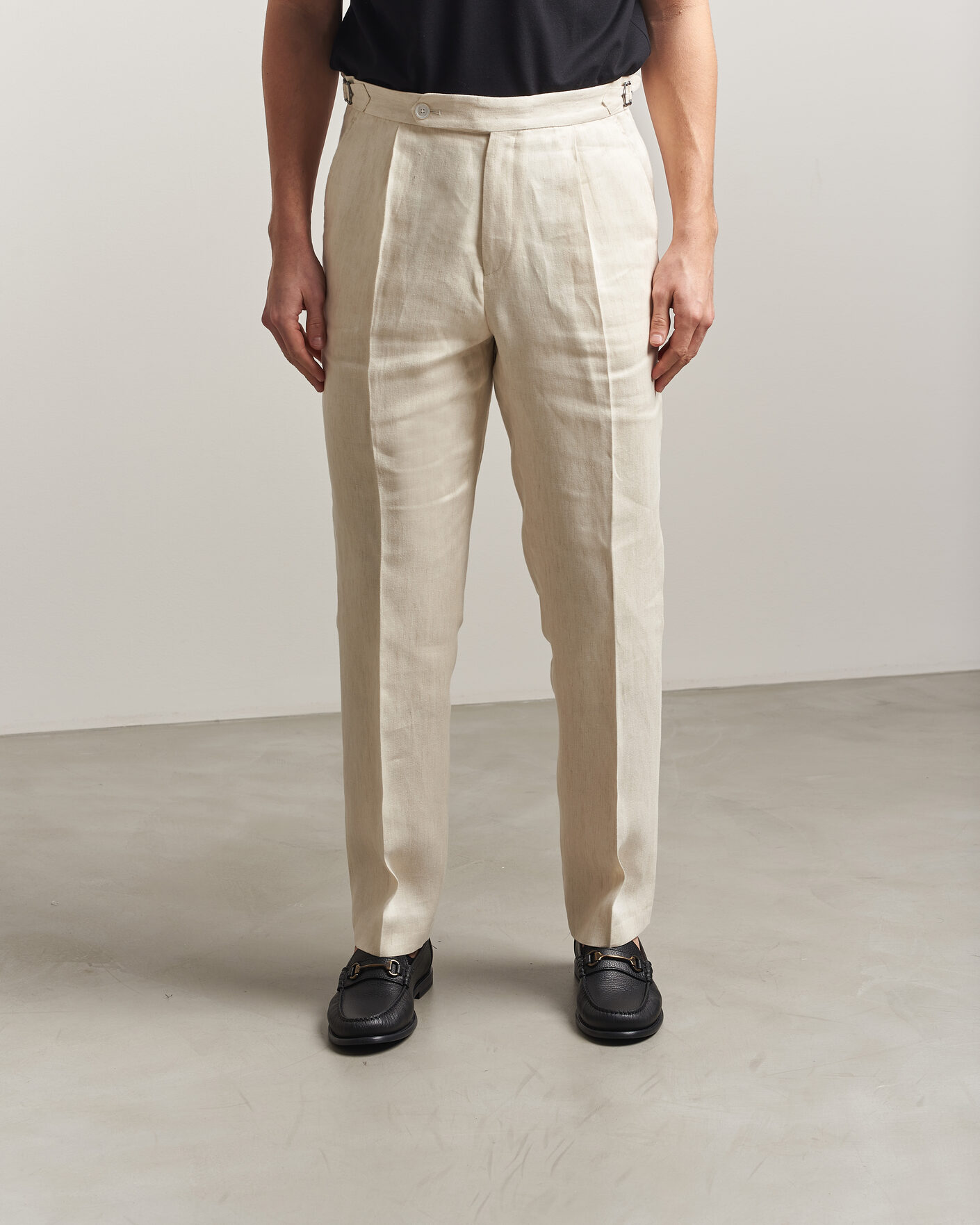 Mies | Loaferit | BOSS BLACK | Tevan Leather Moccasin Black