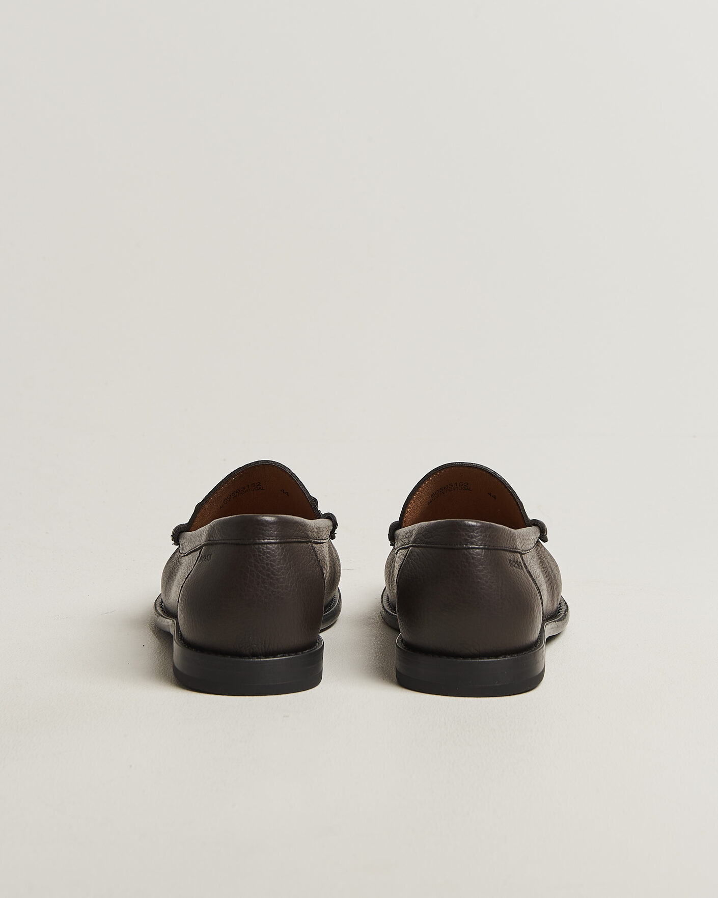 Mies | Loaferit | BOSS BLACK | Tevan Leather Moccasin Dark Brown