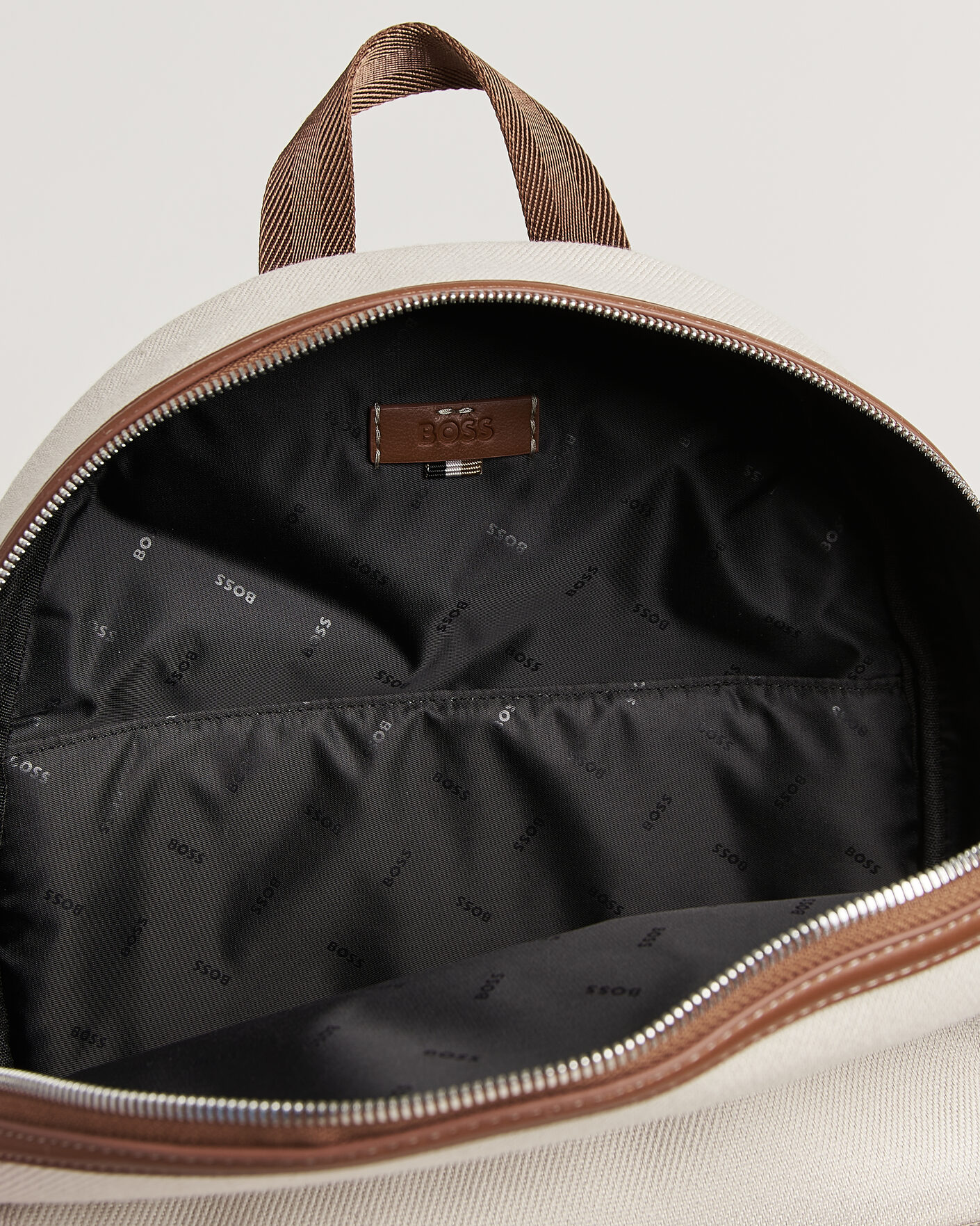 Mies | Laukut | BOSS BLACK | Dakkar Canvas Backpack Beige