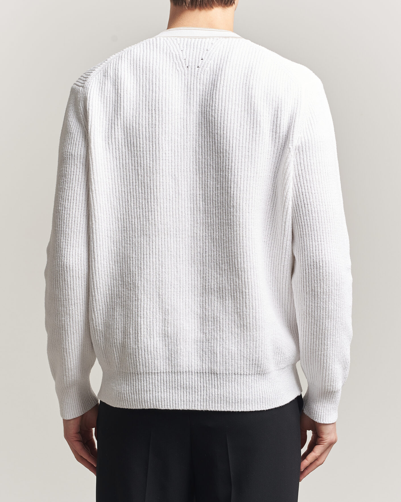 Mies | Puserot | BOSS BLACK | Napoli Knitted Cardigan White