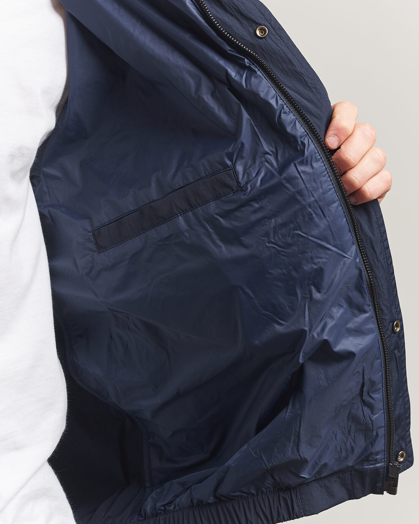 Mies | Takit | BOSS ORANGE | Oberle Hooded Jacket Dark Blue