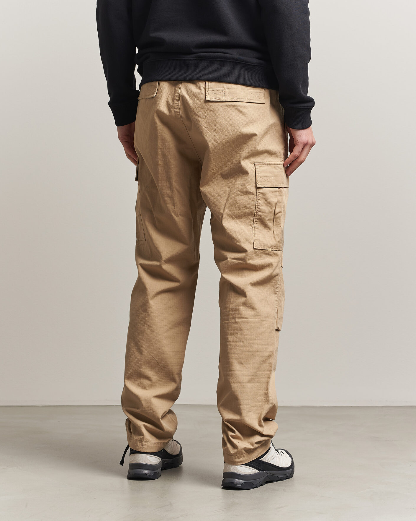 Mies | Housut | HUGO | Gadic Cargo Drawstring Pants Medium Beige