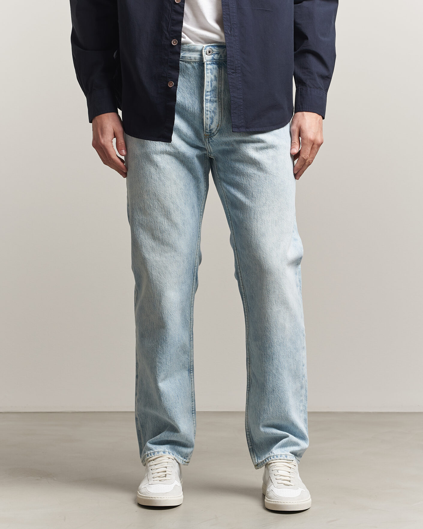 Mies | Housut | HUGO | Jonah Straight Fit Jeans Light Blue