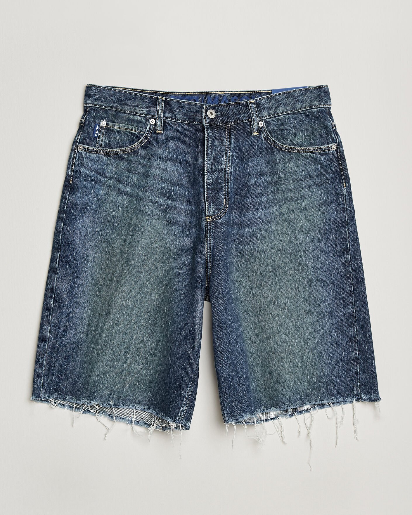 Mies | Shortsit | HUGO | Mason Denim Shorts Medium Blue