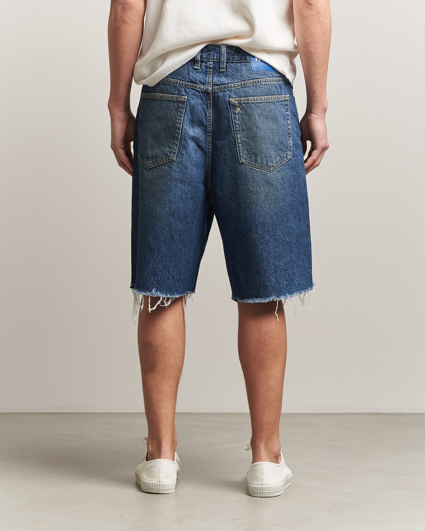 Mies | Shortsit | HUGO | Mason Denim Shorts Medium Blue