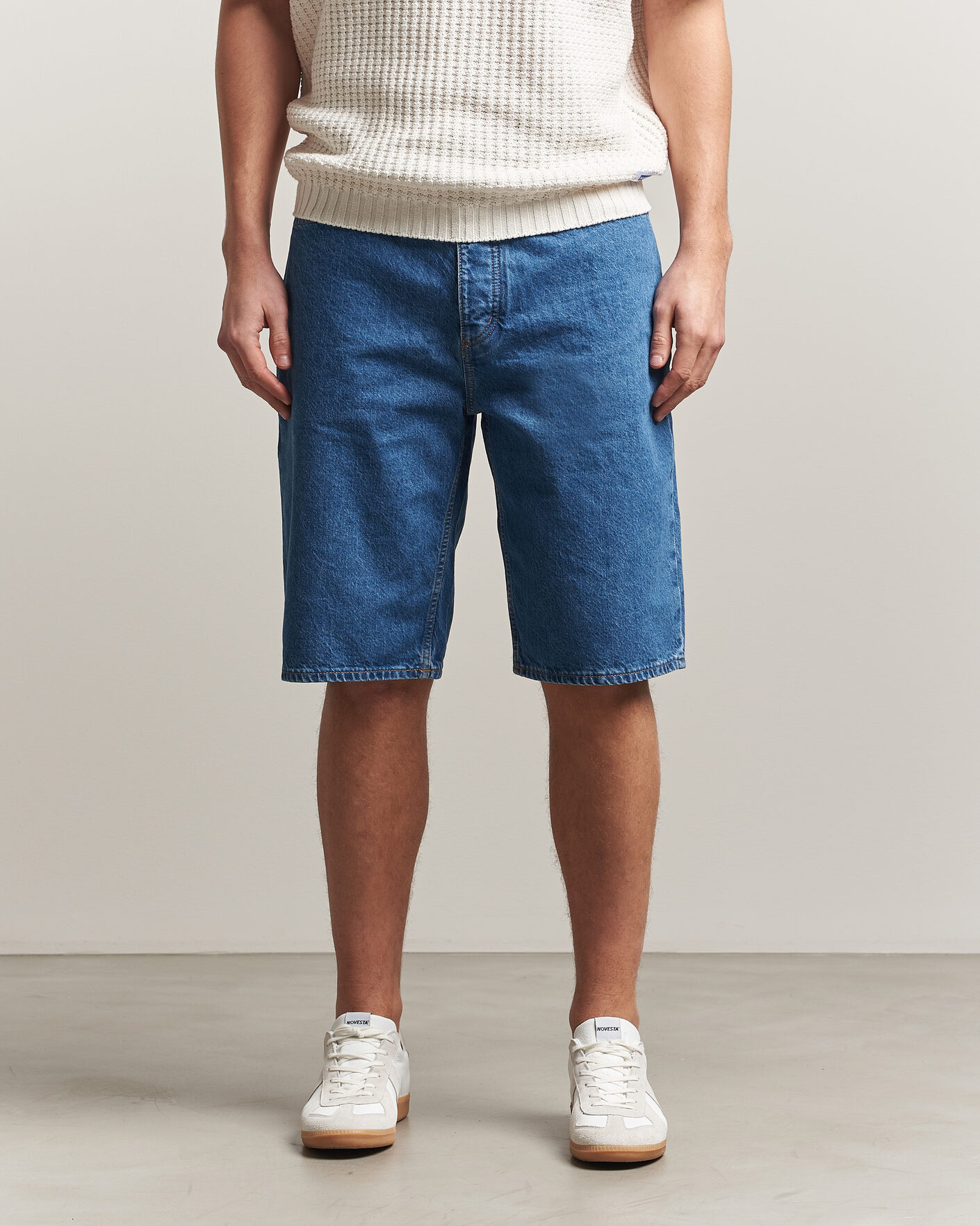 Mies | Shortsit | HUGO | Skate Denim Shorts Medium Blue