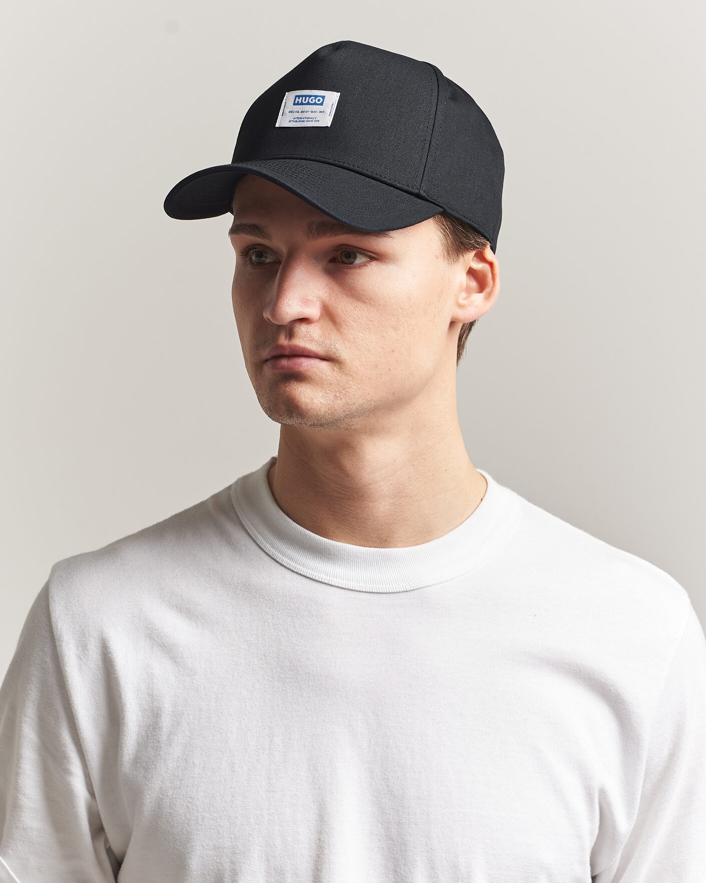 Mies | Päähineet | HUGO | Merk Logo Cap Black