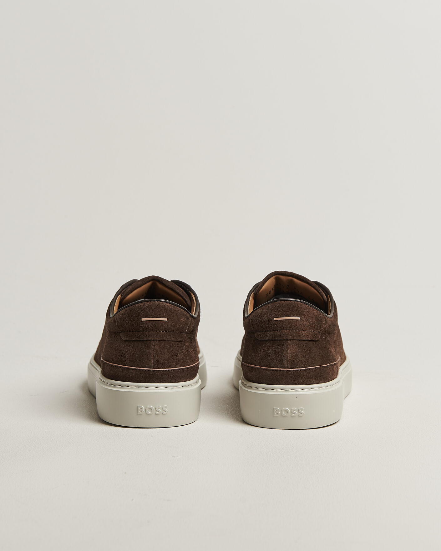 Mies | Tennarit | BOSS CAMEL | Gary Suede Sneaker Dark Brown