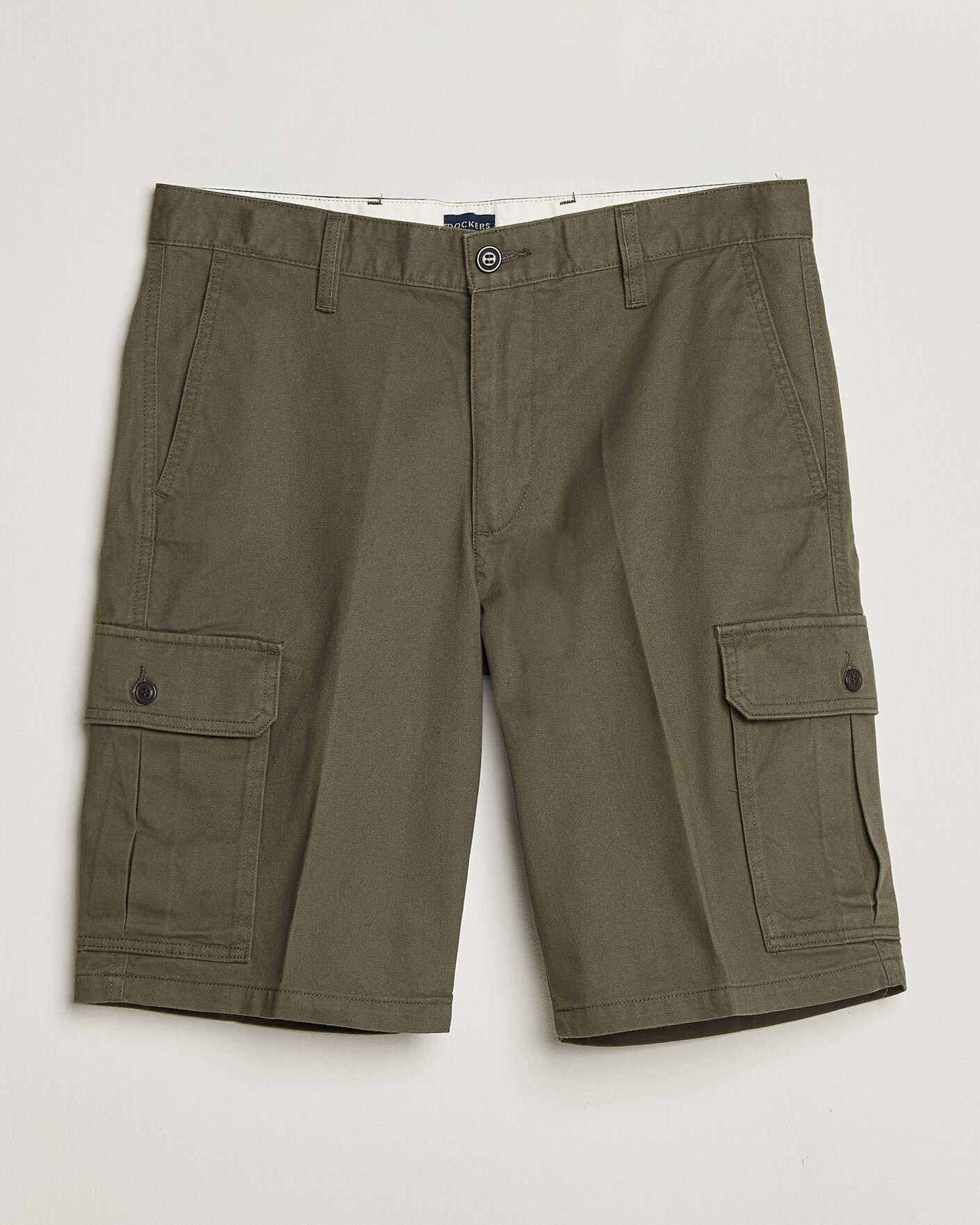Mies | Shortsit | Dockers | Straight Cargo Shorts Earth Moss