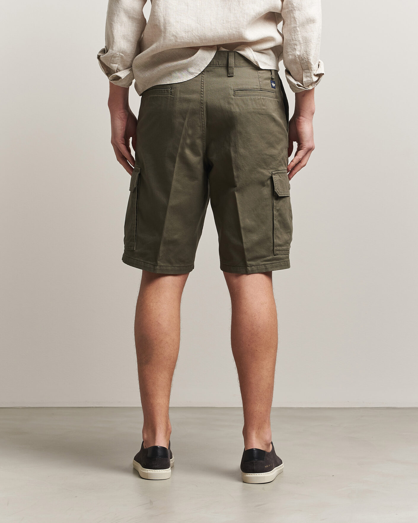 Mies | Shortsit | Dockers | Straight Cargo Shorts Earth Moss