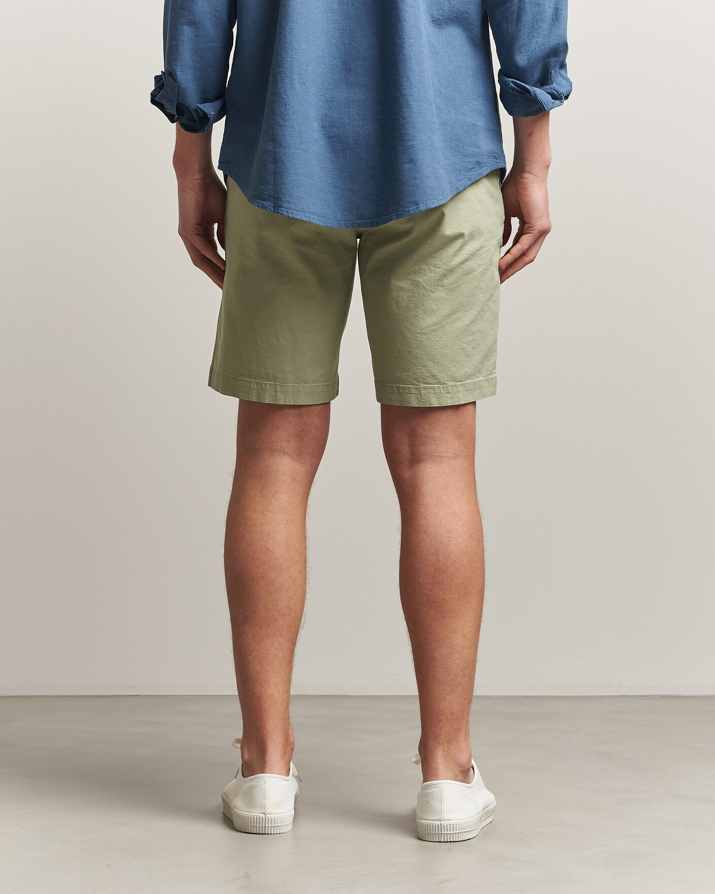Mies | Shortsit | Dockers | Slim Cotton/Linen Shorts Tea