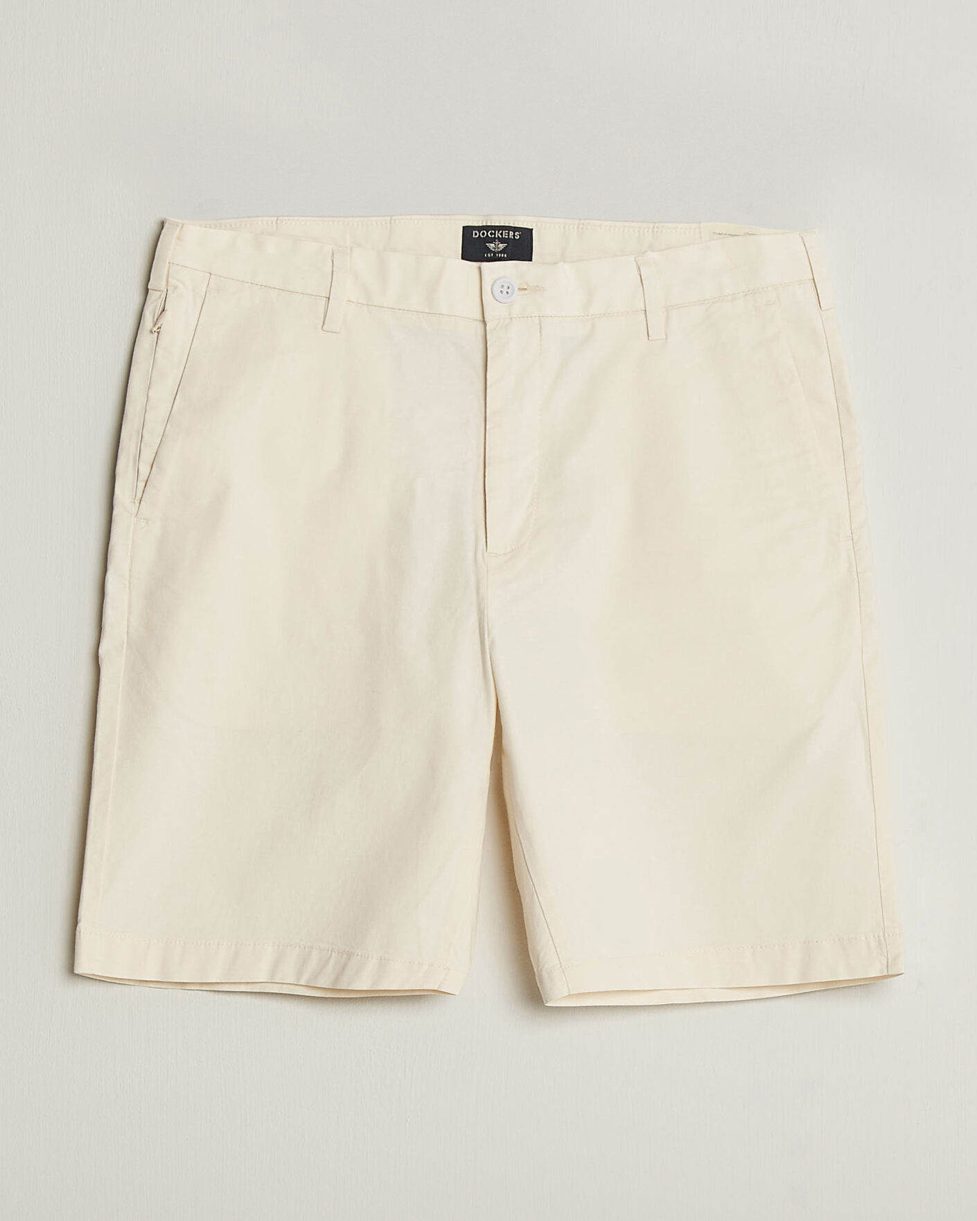 Mies | Shortsit | Dockers | Slim Cotton/Linen Shorts Buttercream