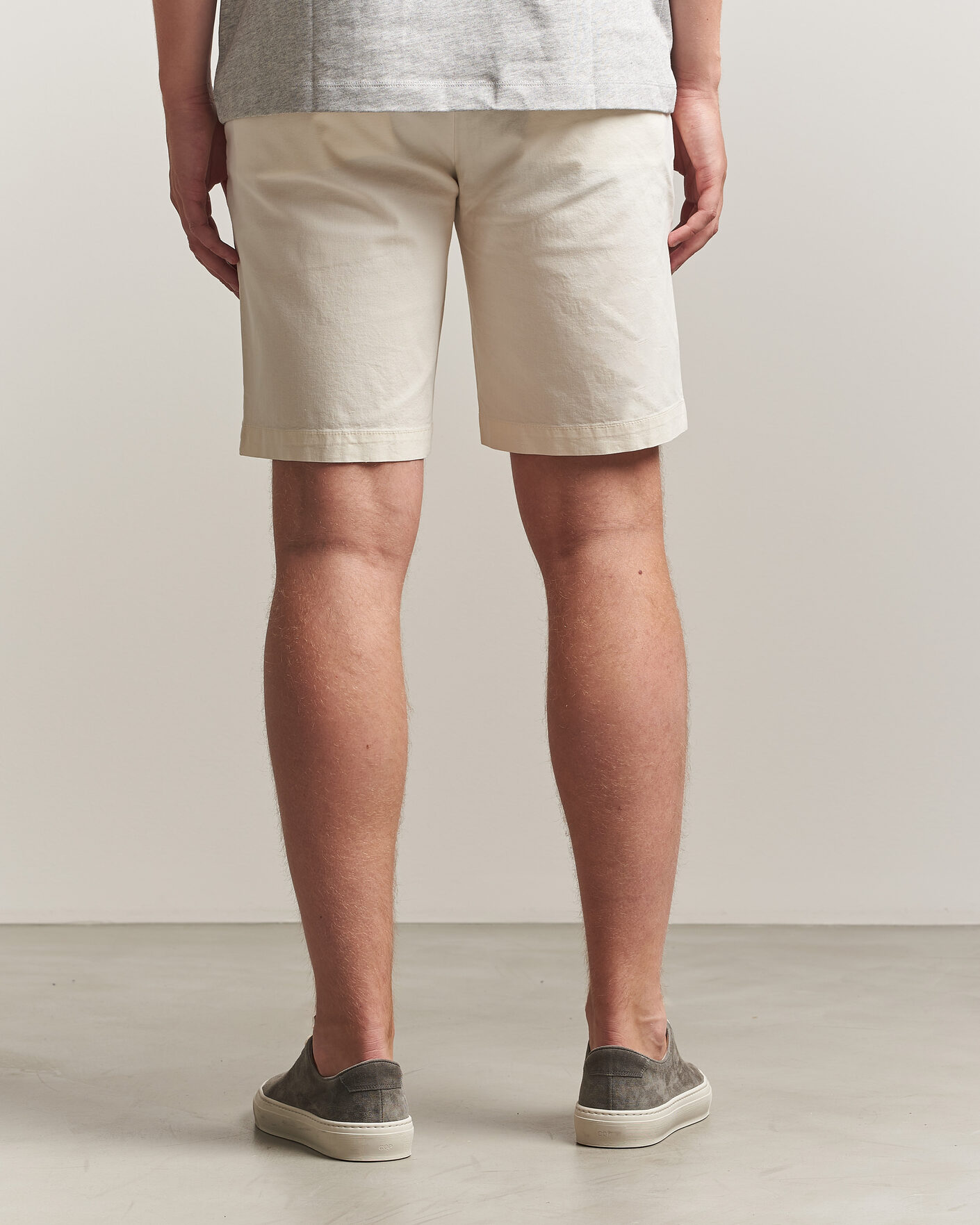 Mies | Shortsit | Dockers | Slim Cotton/Linen Shorts Buttercream