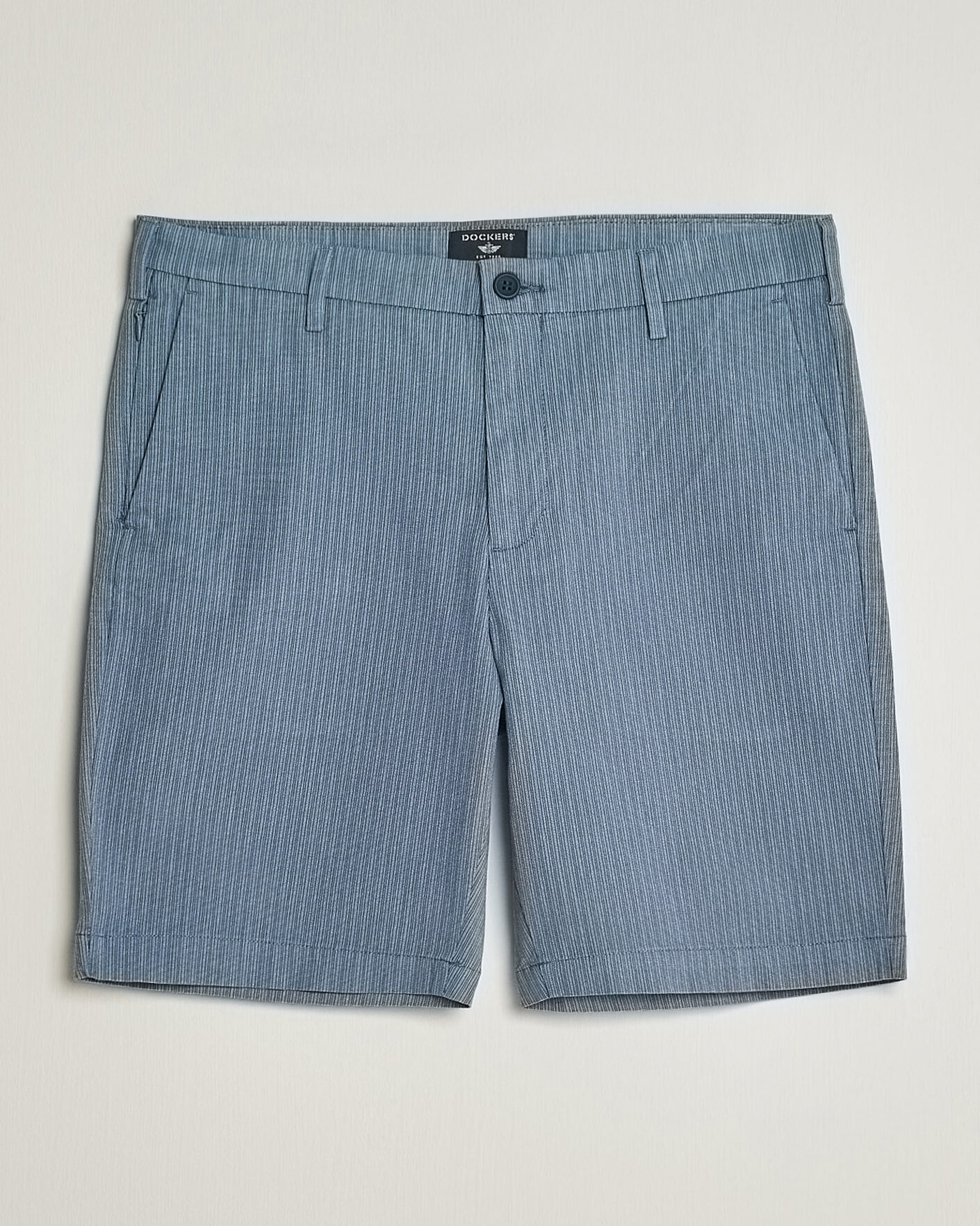 Mies | Shortsit | Dockers | Slim Cotton/Linen Shorts Bering Sea