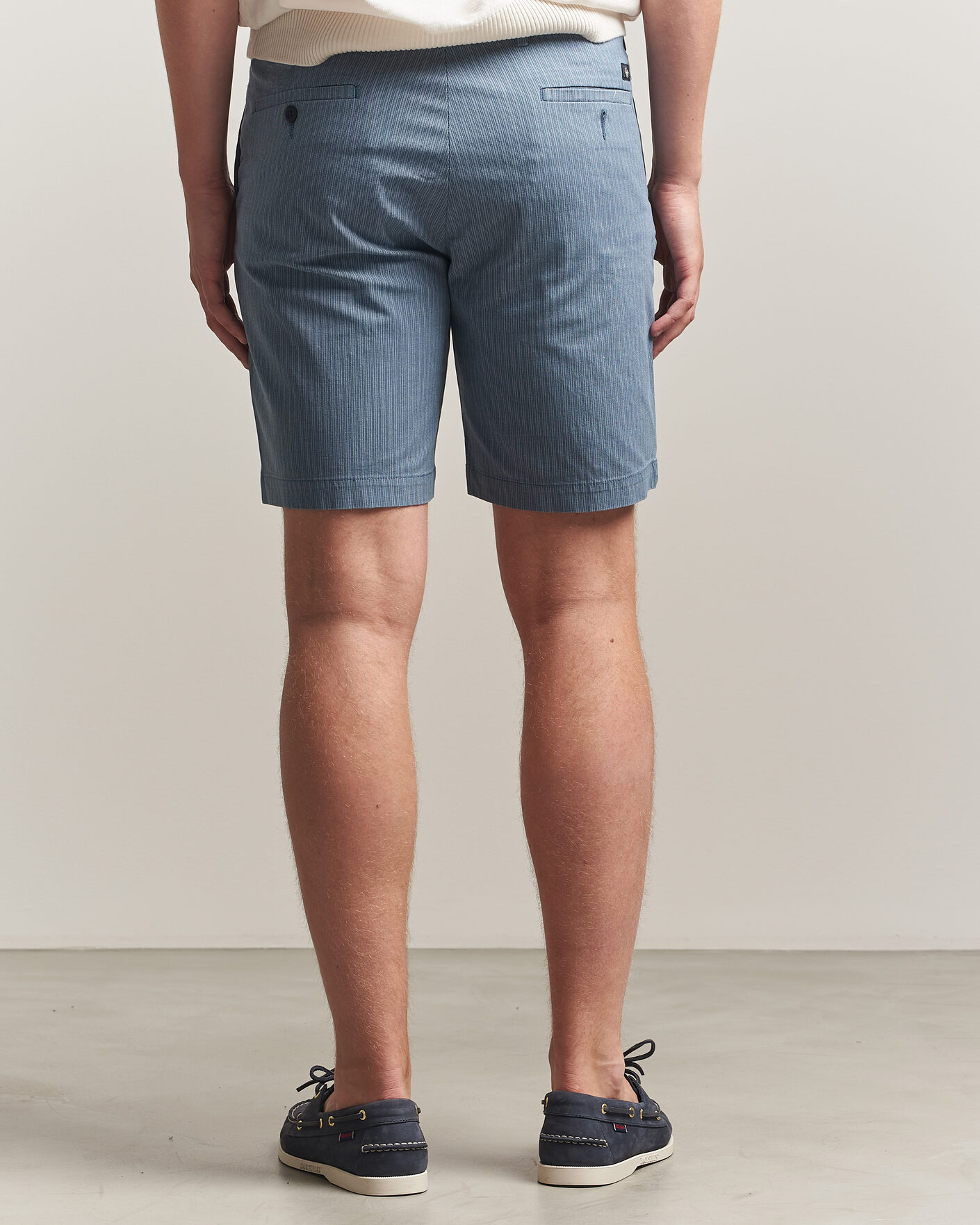 Mies | Shortsit | Dockers | Slim Cotton/Linen Shorts Bering Sea