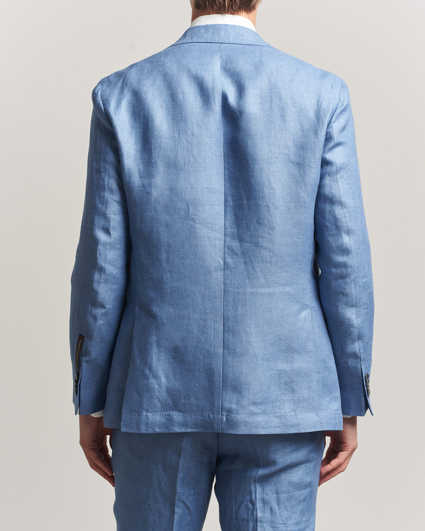 Mies | Pikkutakit | Oscar Jacobson | Ferry Soft Linen Blazer Light Blue
