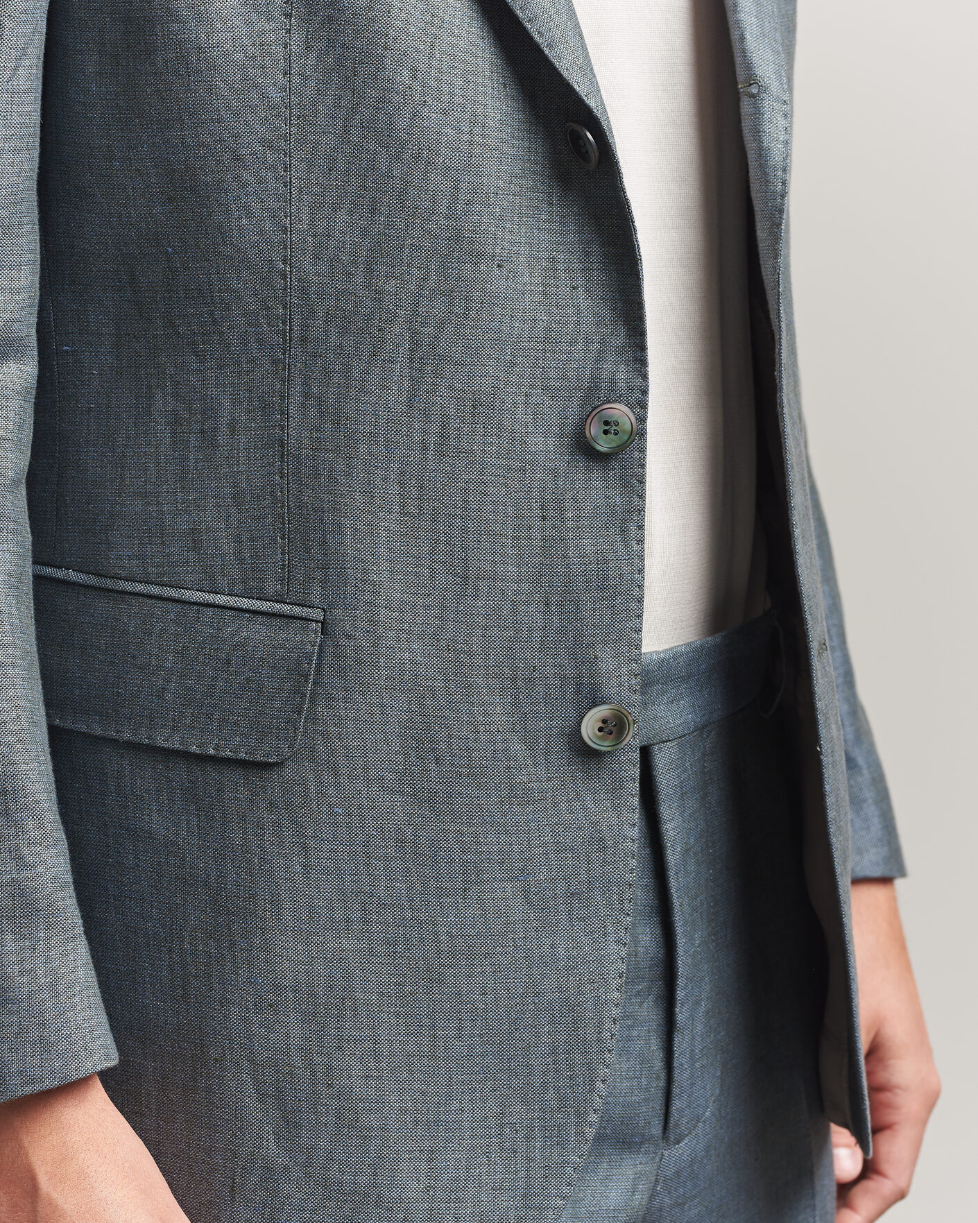 Mies | Pikkutakit | Oscar Jacobson | Robert Linen Blazer Olive