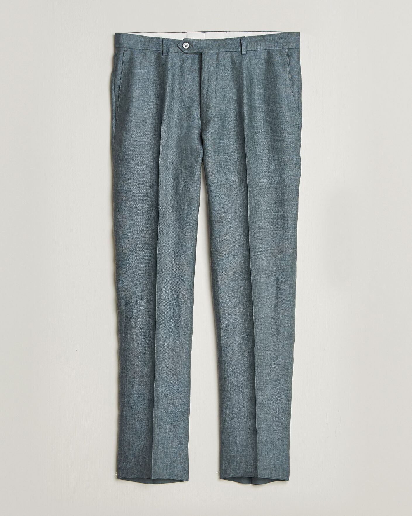 Mies | Housut | Oscar Jacobson | Dandy Linen Trousers Green