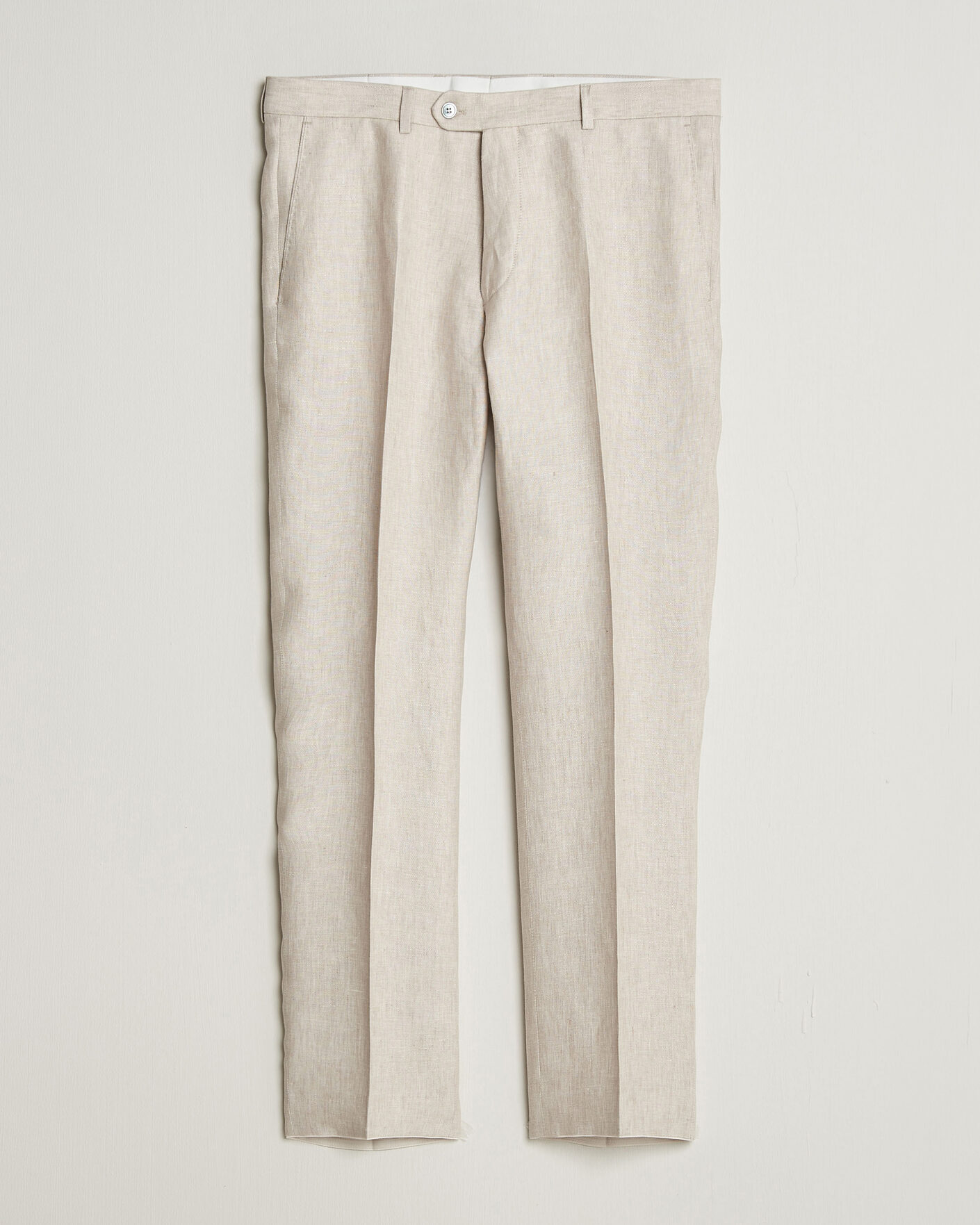 Mies | Housut | Oscar Jacobson | Dandy Linen Trousers Off White