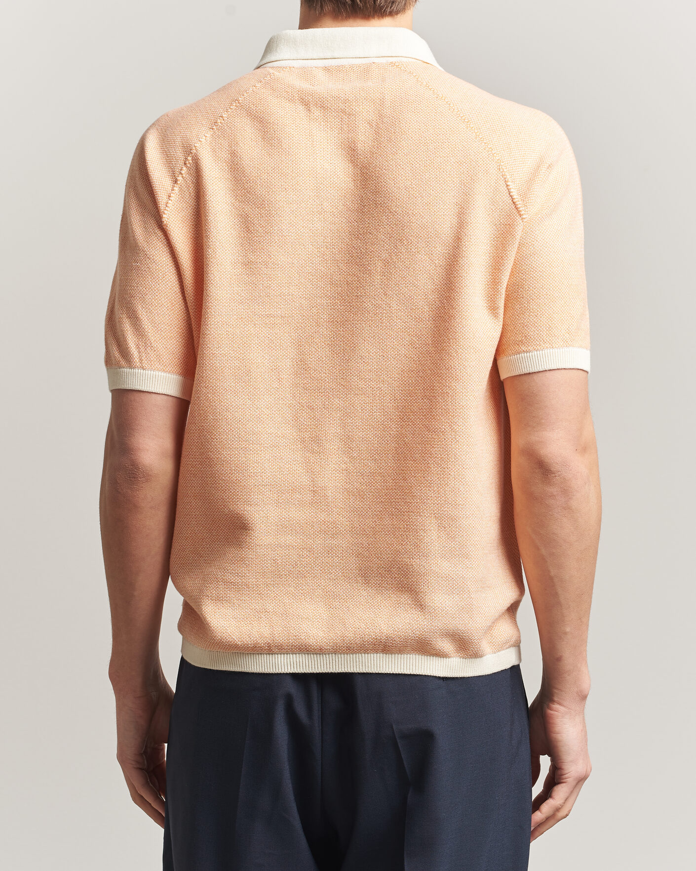 Mies | Pikeet | Peregrine | Lynton Cotton Polo Apricot