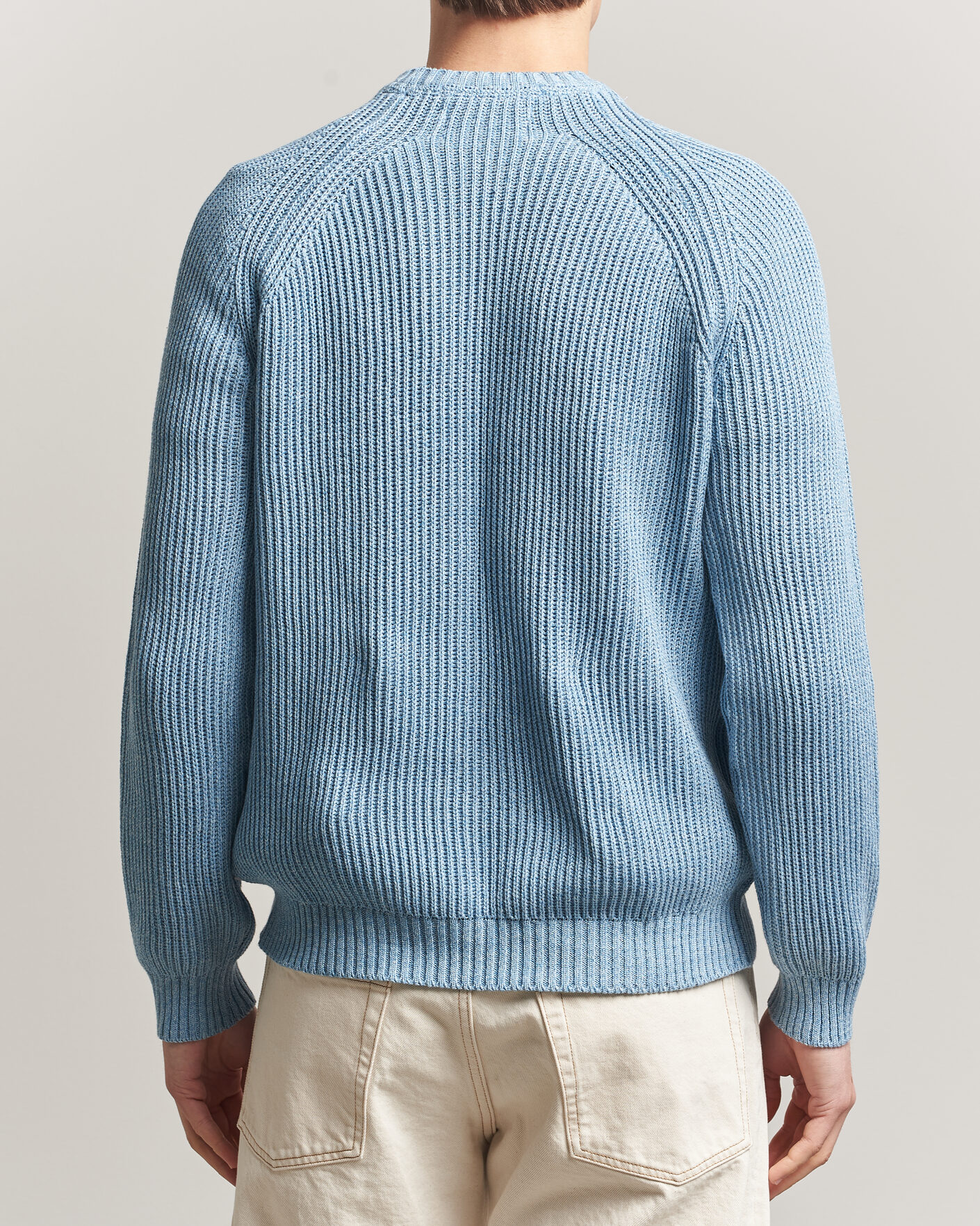 Mies | Puserot | Peregrine | Harry Organic Cotton Sweater Ocean