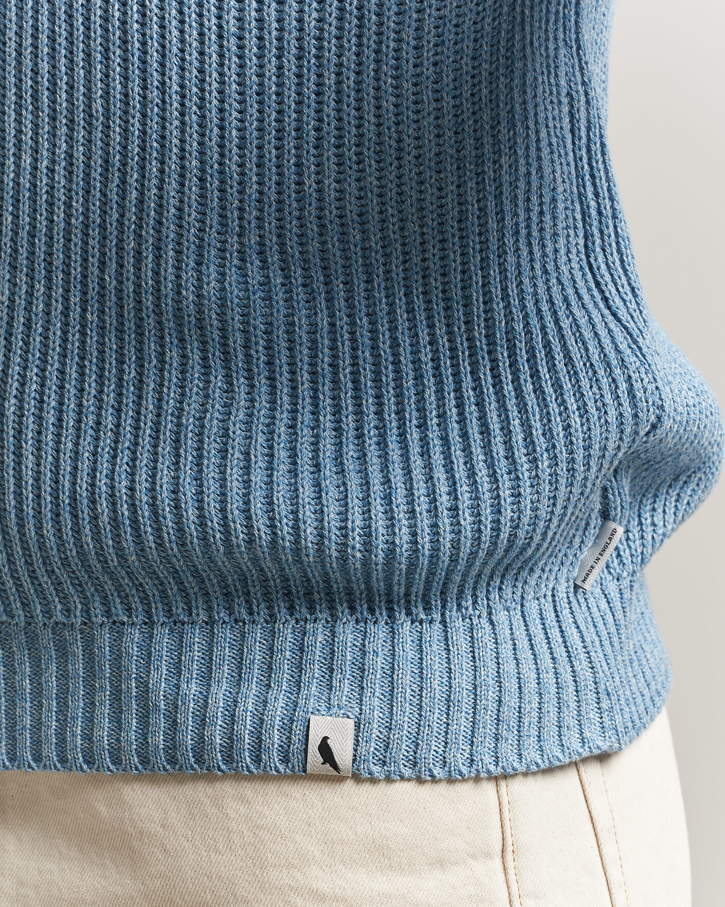 Mies | Puserot | Peregrine | Harry Organic Cotton Sweater Ocean