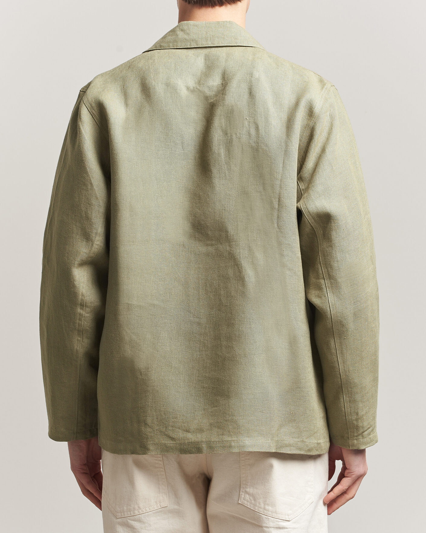 Mies | Kauluspaidat | Peregrine | Windsor Linen Shacket Khaki