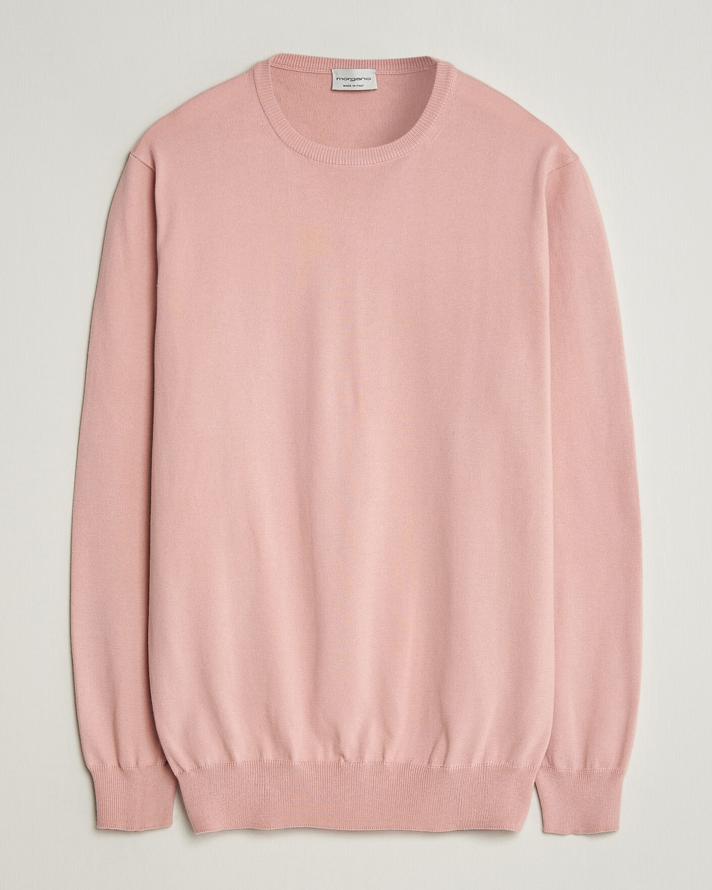 Mies | Puserot | Morgano | Supersoft Egyptian Cotton Crew Neck Soft Pink