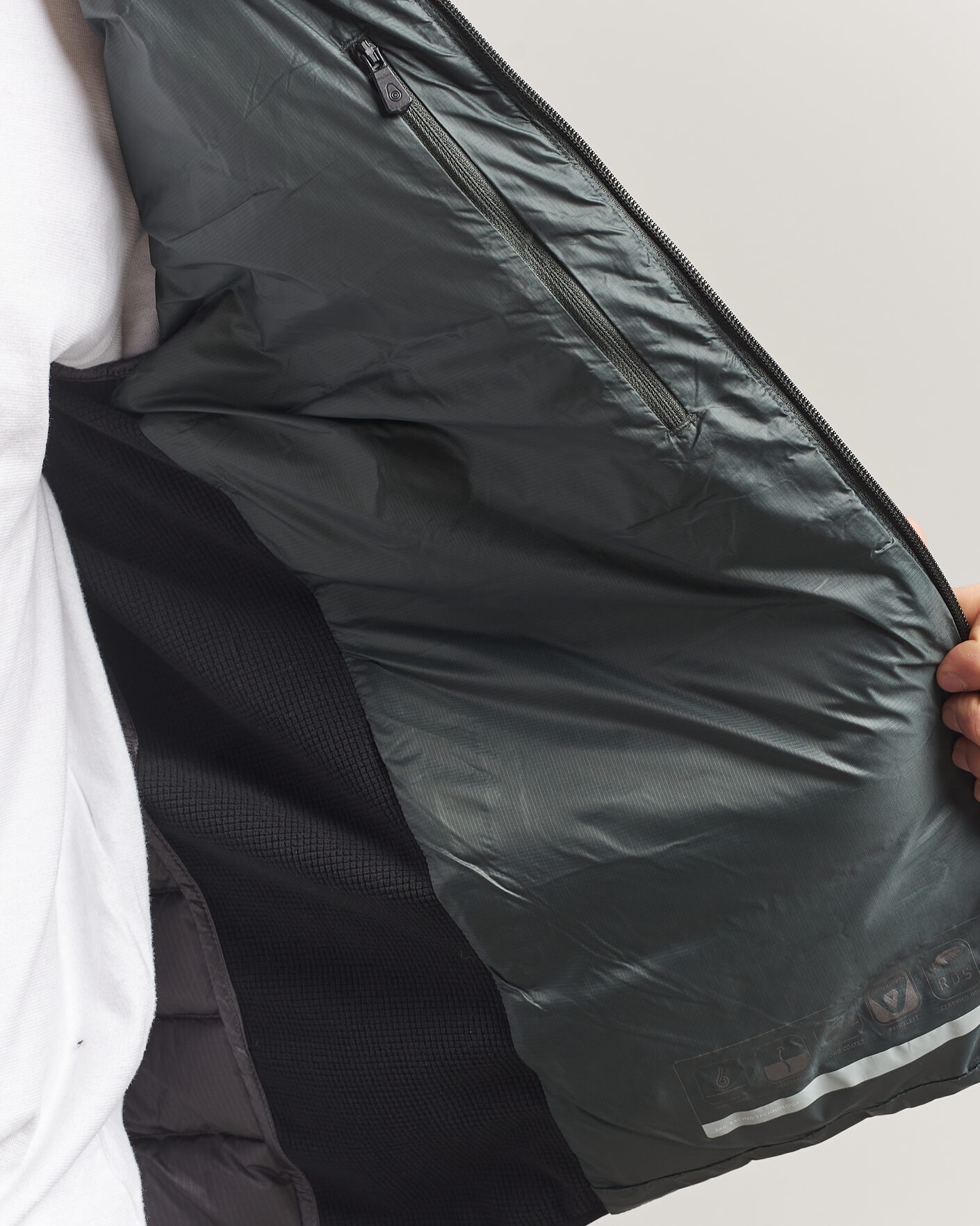 Mies | Takit | Sail Racing | Spray Hooded Hybrid Jacket Aurora Green