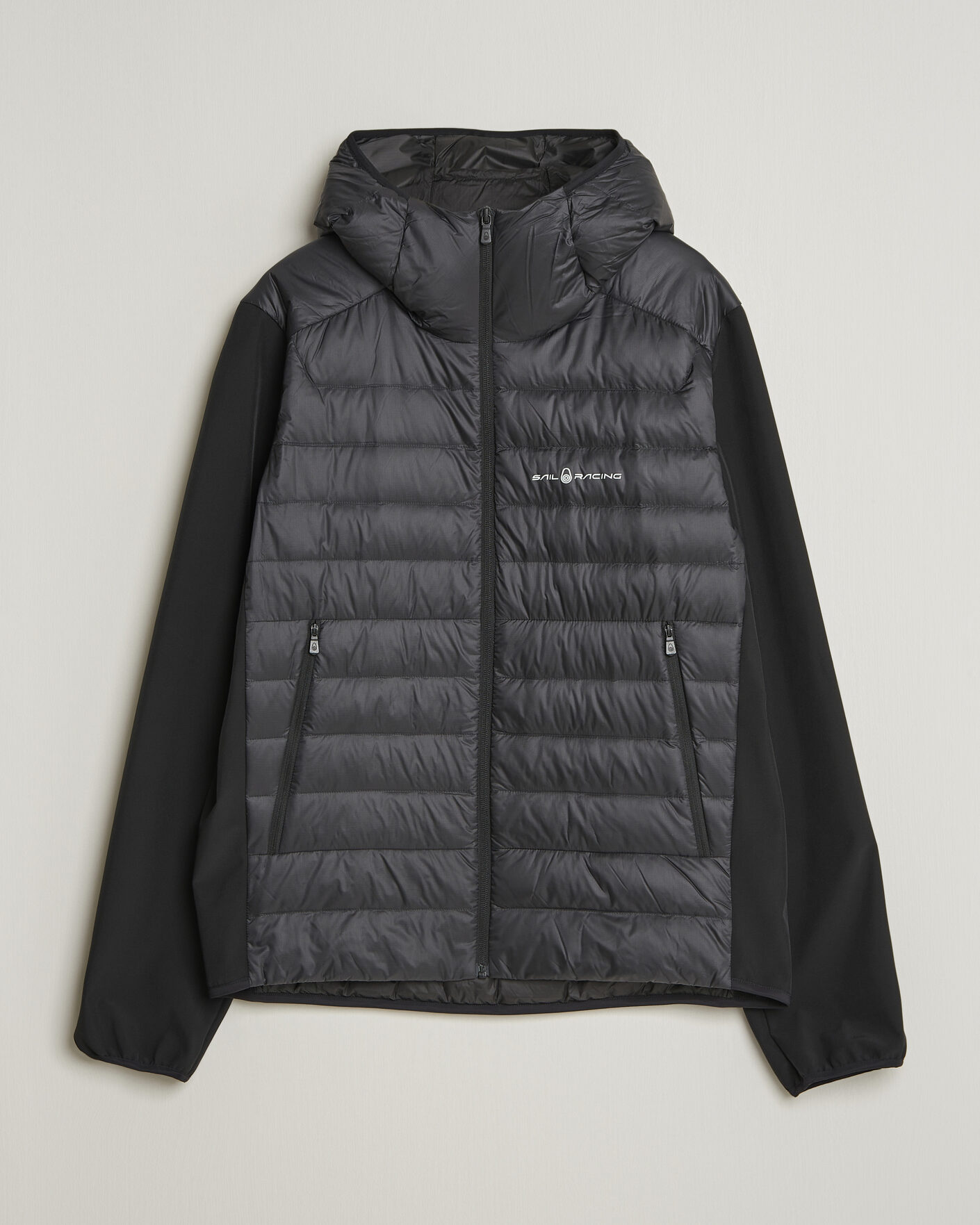 Mies | Takit | Sail Racing | Spray Hooded Hybrid Jacket Carbon