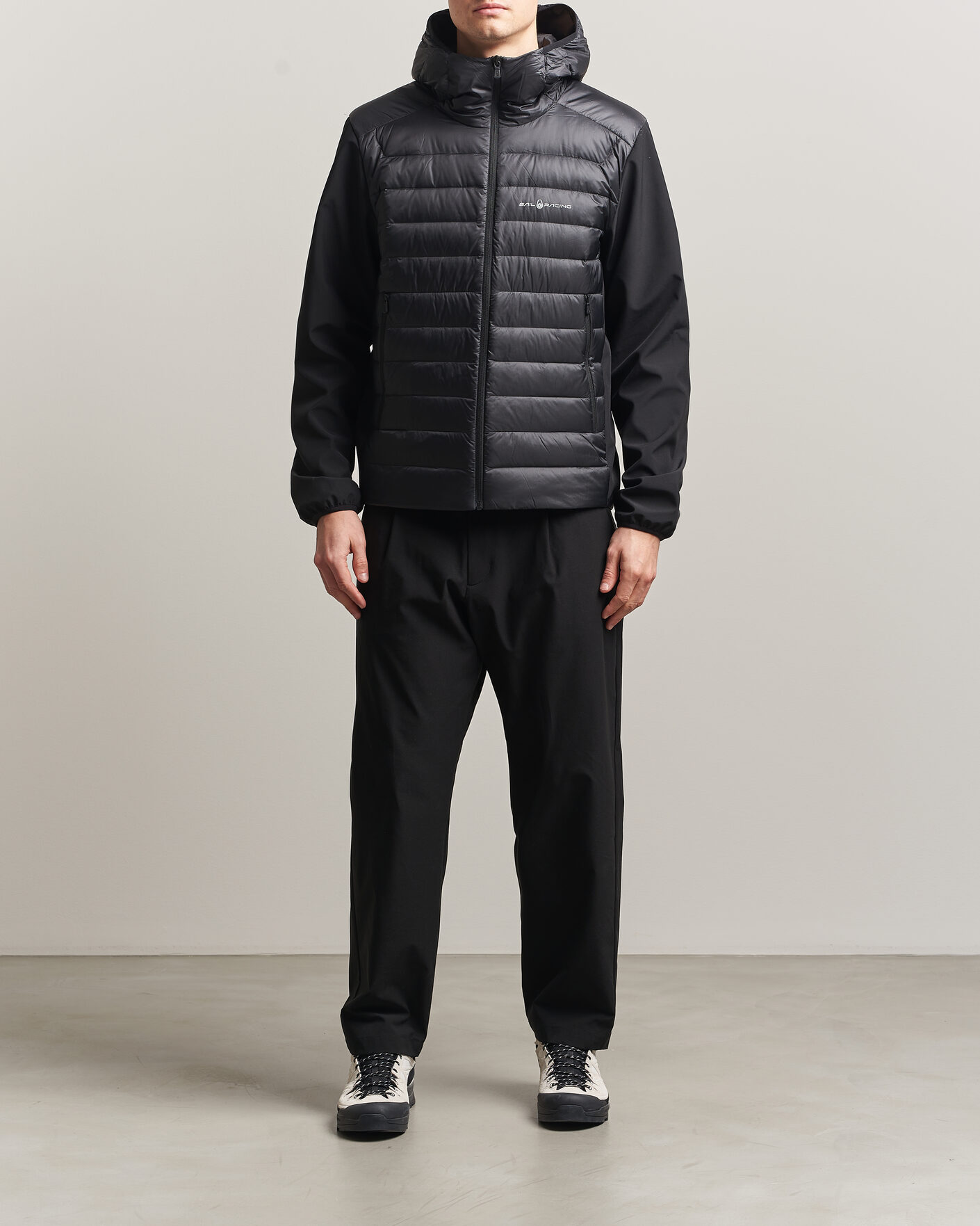 Mies | Takit | Sail Racing | Spray Hooded Hybrid Jacket Carbon
