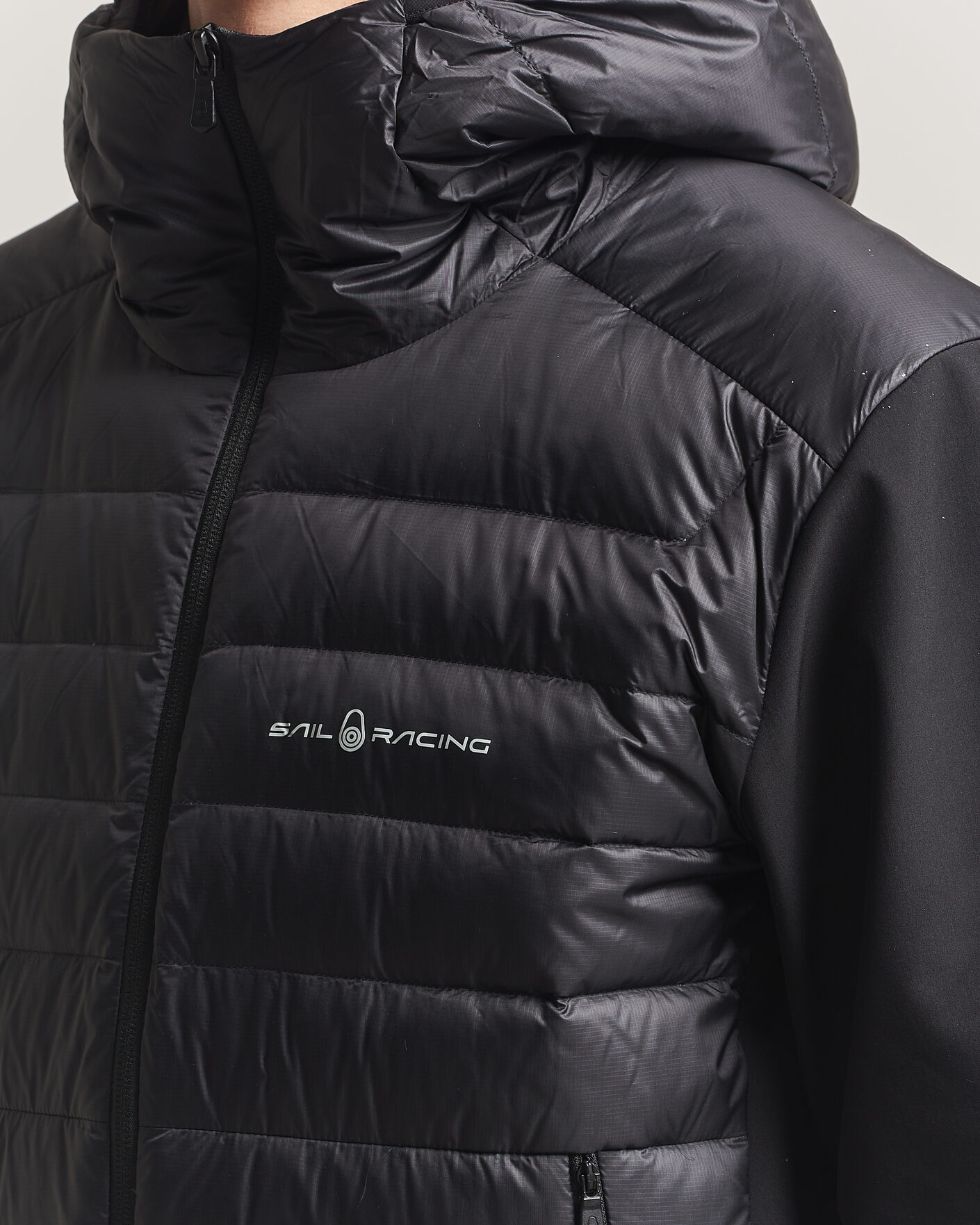 Mies | Takit | Sail Racing | Spray Hooded Hybrid Jacket Carbon