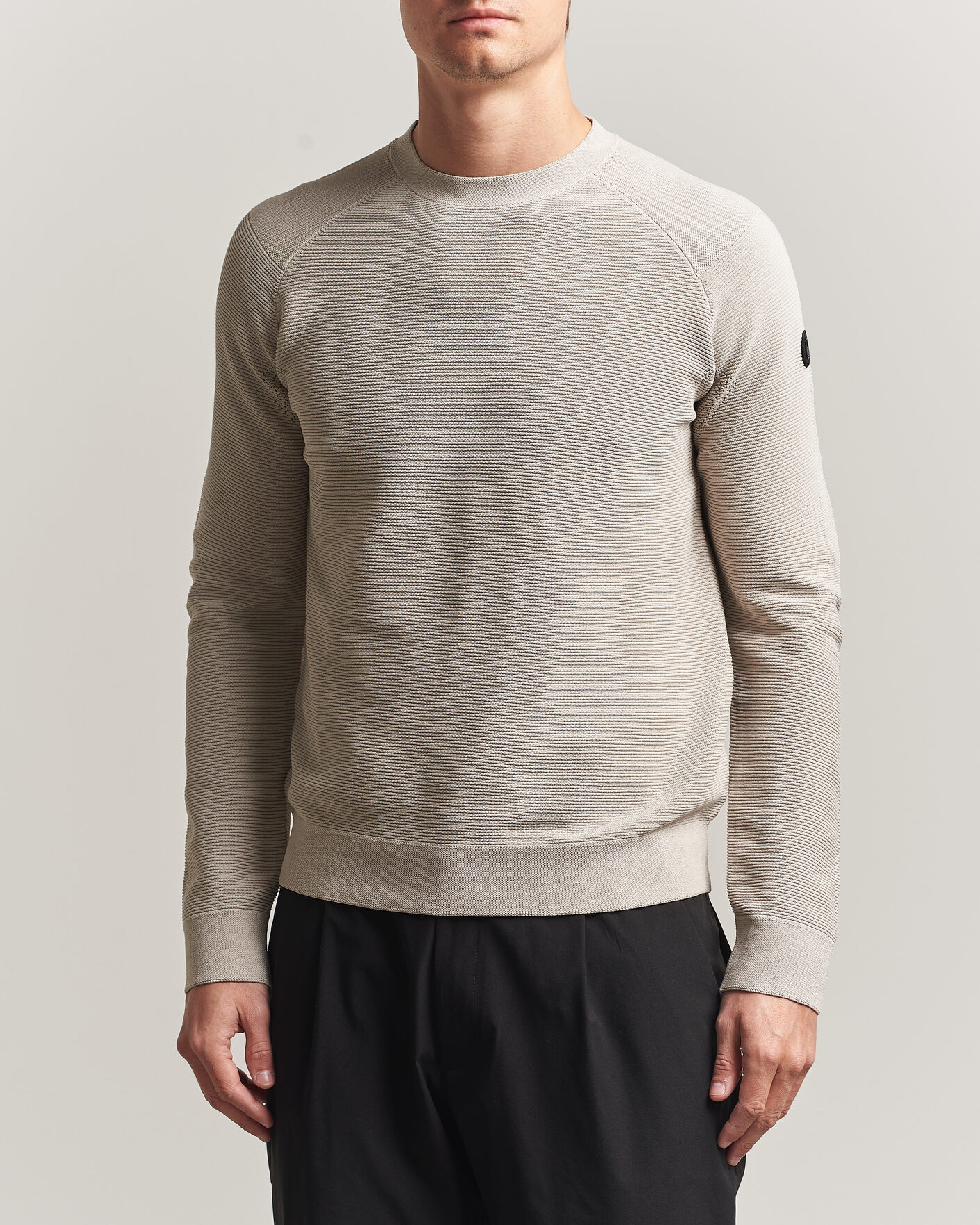 Mies | Puserot | Sail Racing | Element Seamless Crew Neck Sand