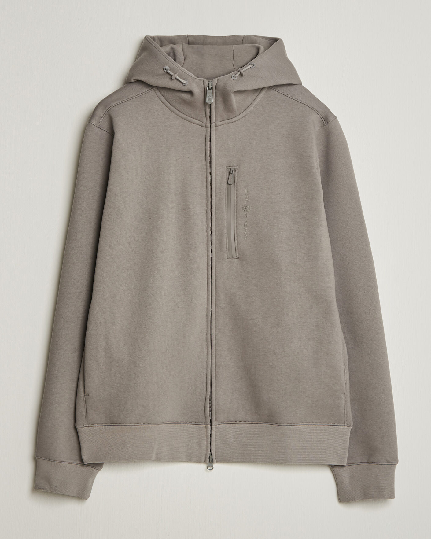 Mies | Puserot | Sail Racing | Bowman Monochrome Full Zip Hoodie Oyster