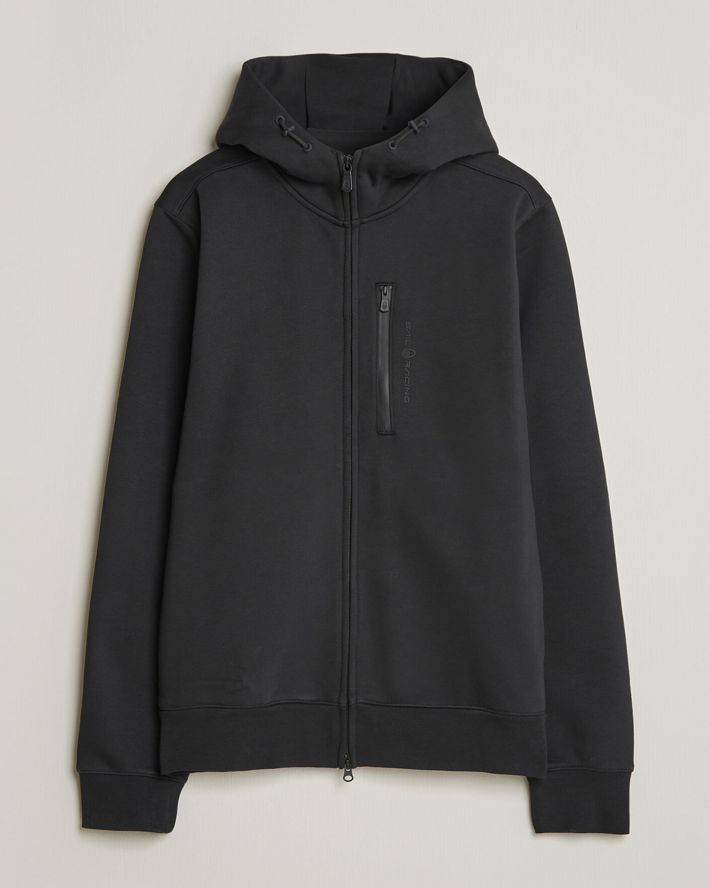 Mies | Puserot | Sail Racing | Bowman Monochrome Full Zip Hoodie Carbon