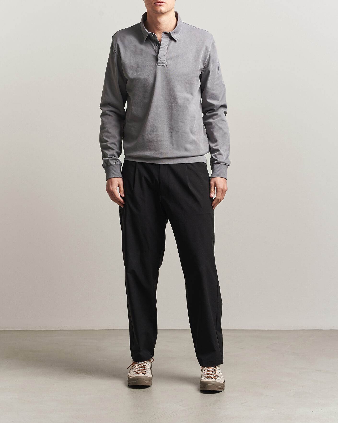 Mies | Puserot | Sail Racing | Wind Pigment Dyed Rugger Frost Grey