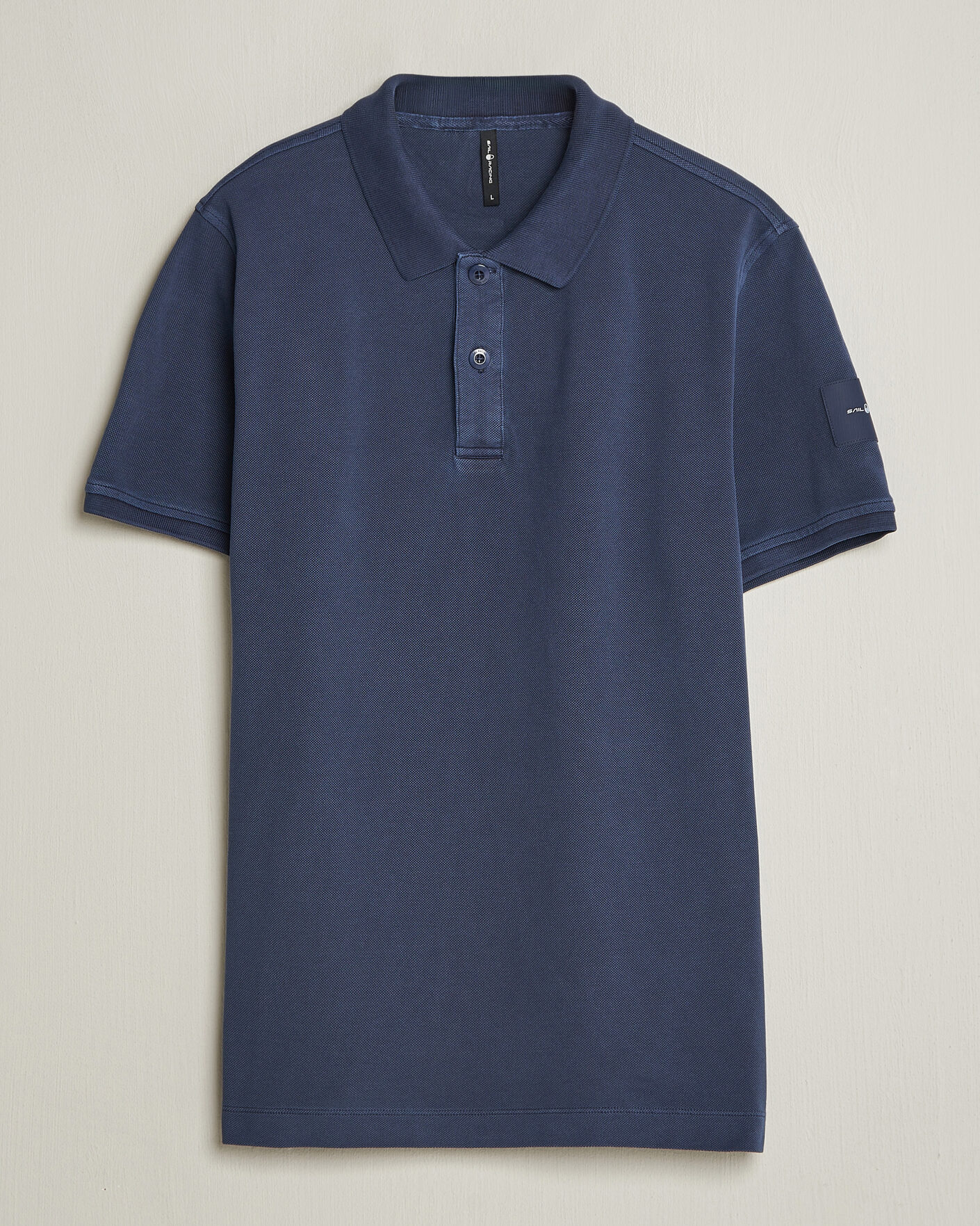 Mies | Pikeet | Sail Racing | Wind Pigment Dyed Polo Dark Navy